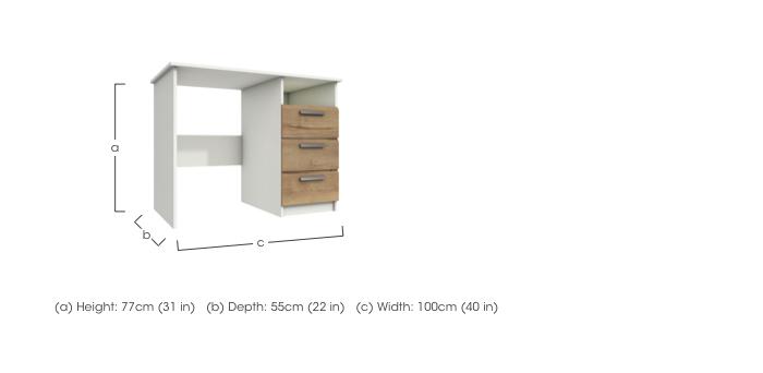 Waterloo Desk in  on Furniture Village