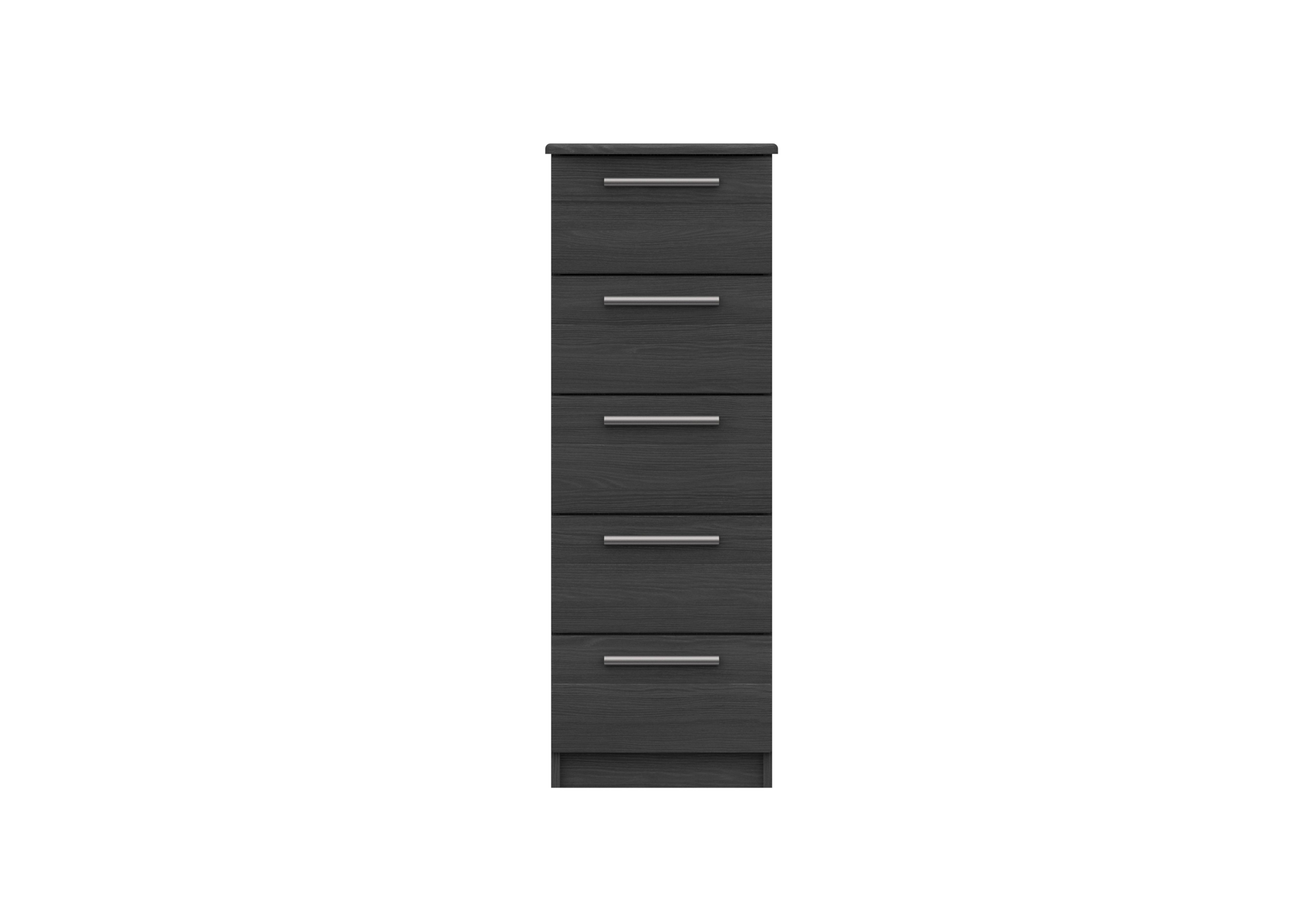 Victoria 5 Drawer Tall Chest in Graphite on Furniture Village
