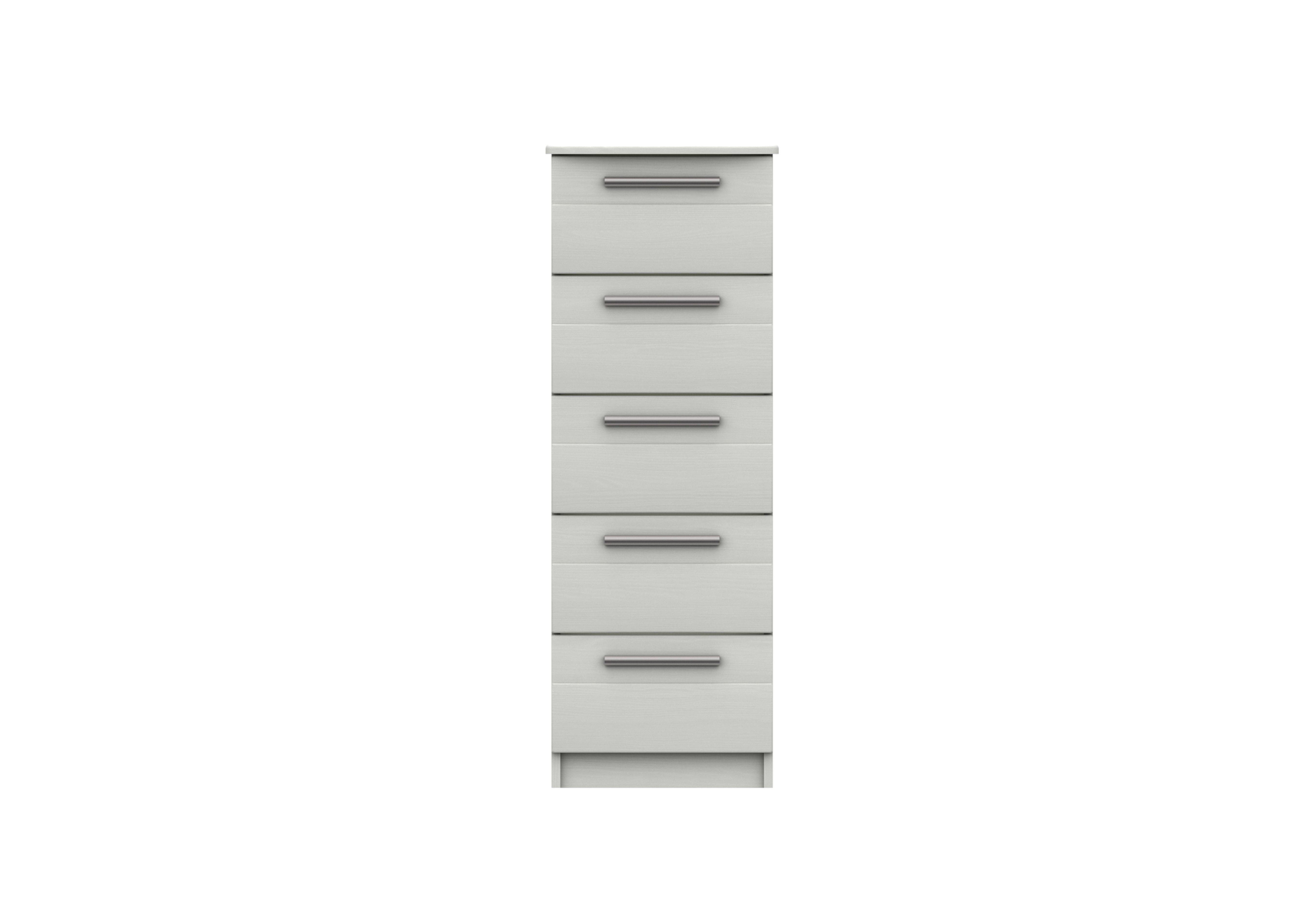 Victoria 5 Drawer Tall Chest in White on Furniture Village