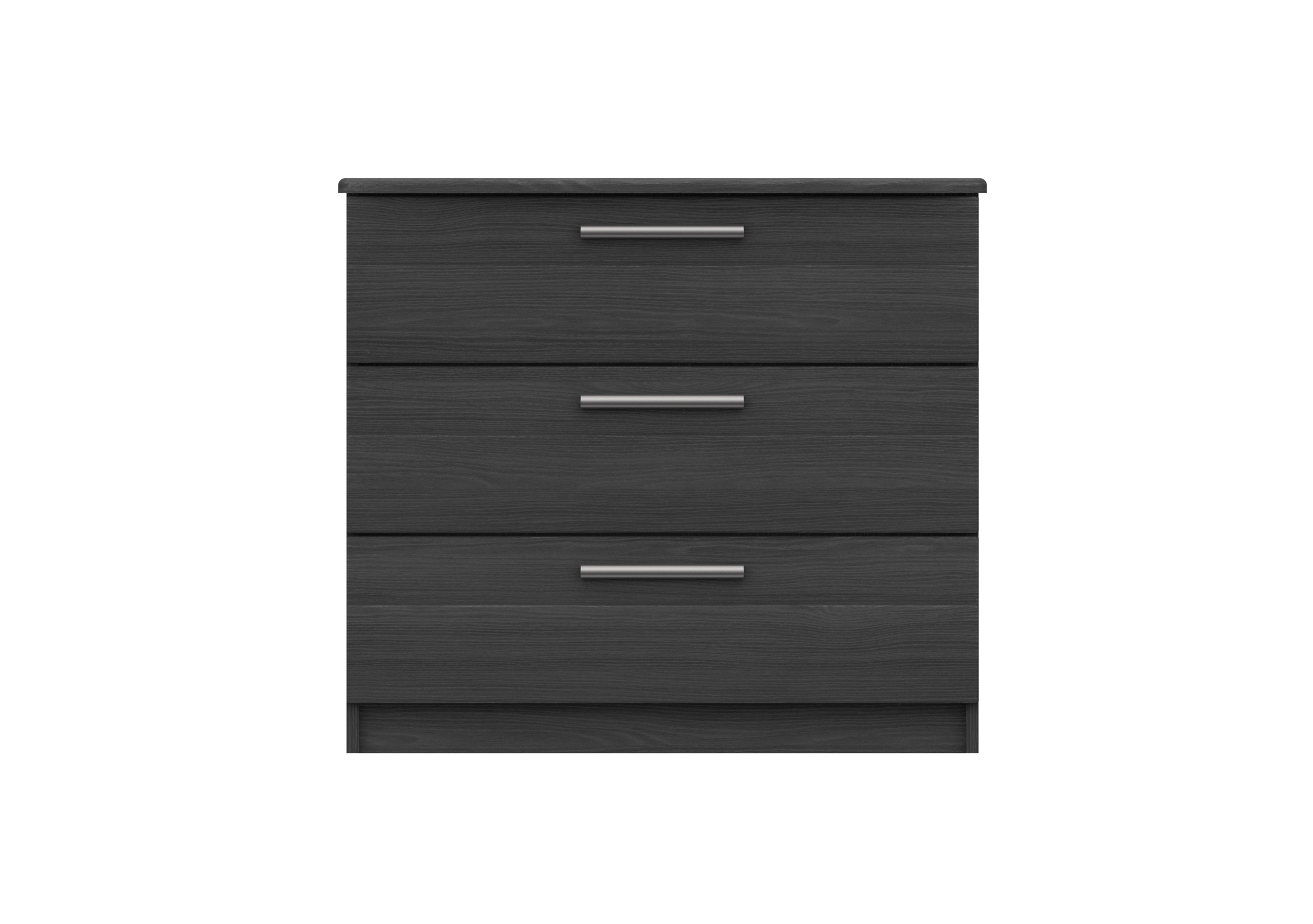 Victoria 3 Drawer Chest in Graphite on Furniture Village