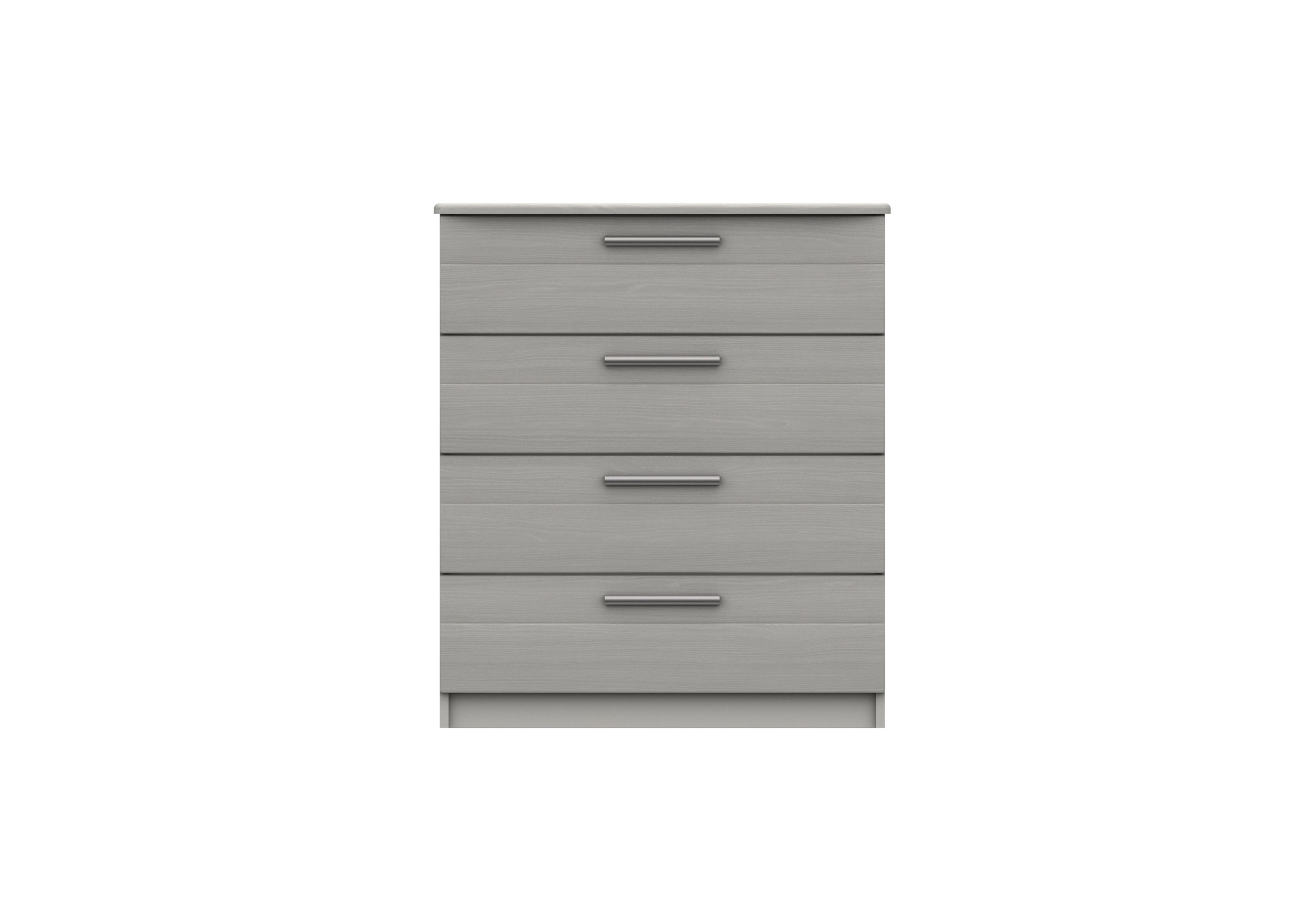 Victoria 4 Drawer Chest in Light Grey on Furniture Village