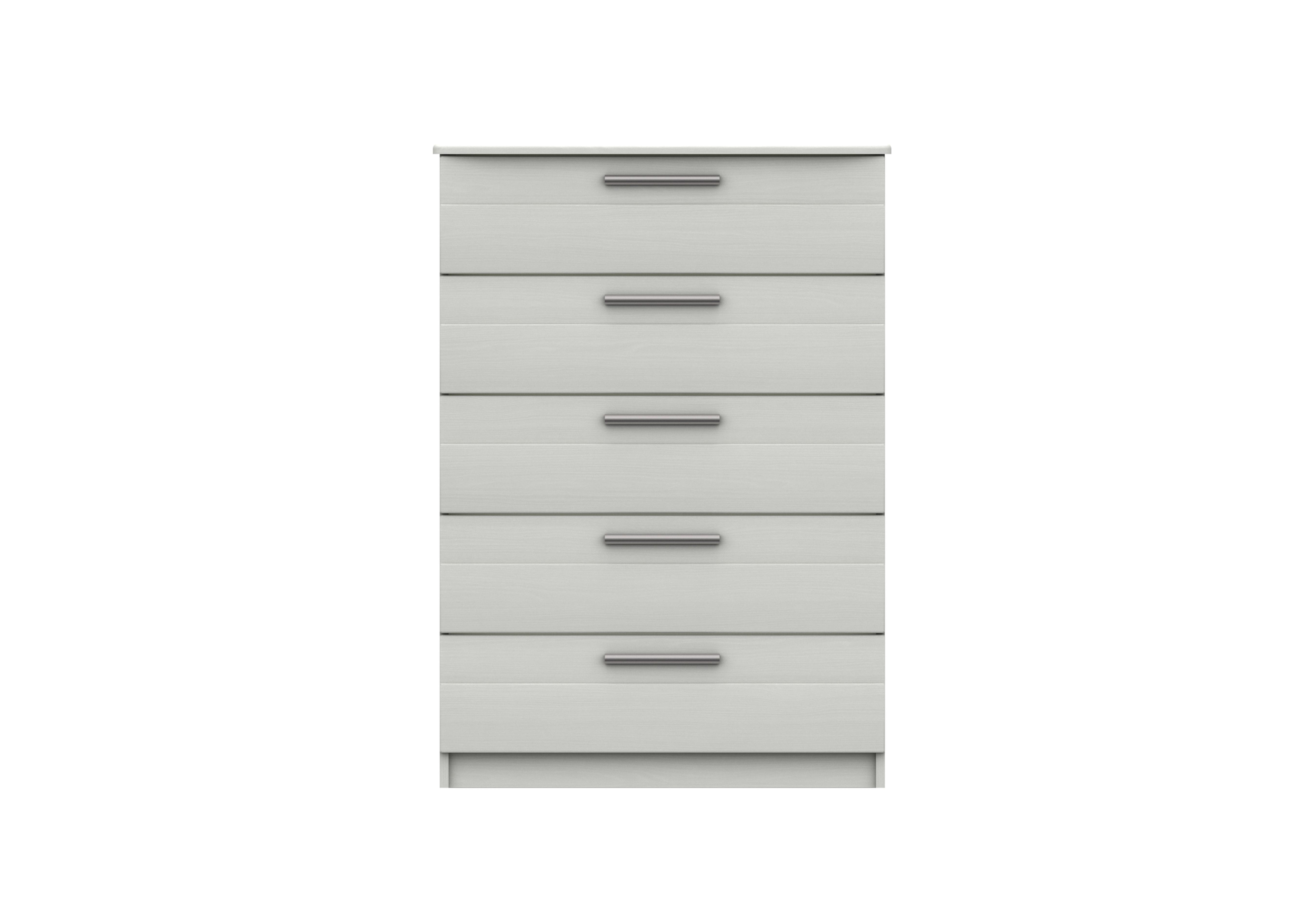 Victoria 5 Drawer Chest in White on Furniture Village