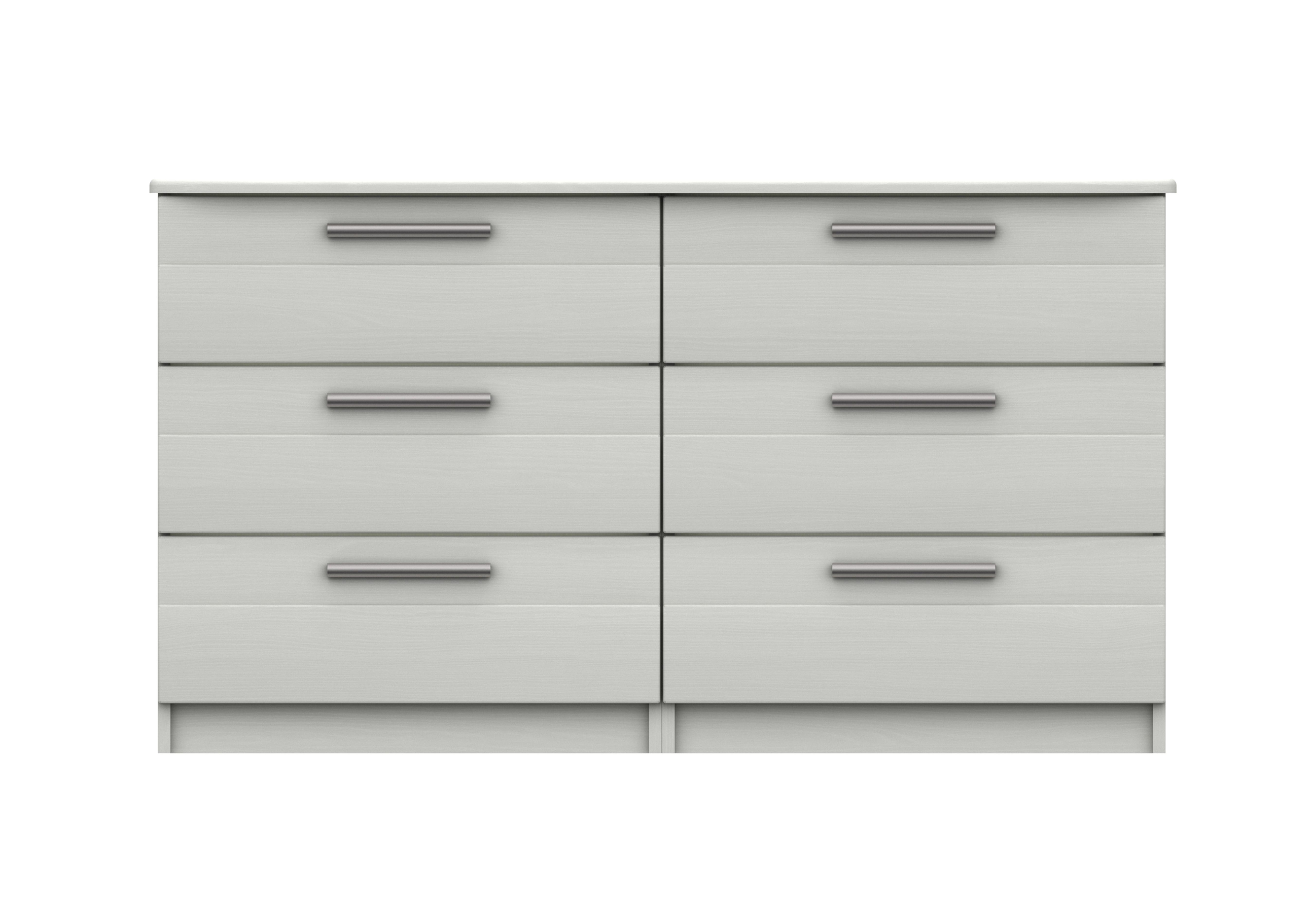 Victoria 6 Drawer Chest in White on Furniture Village