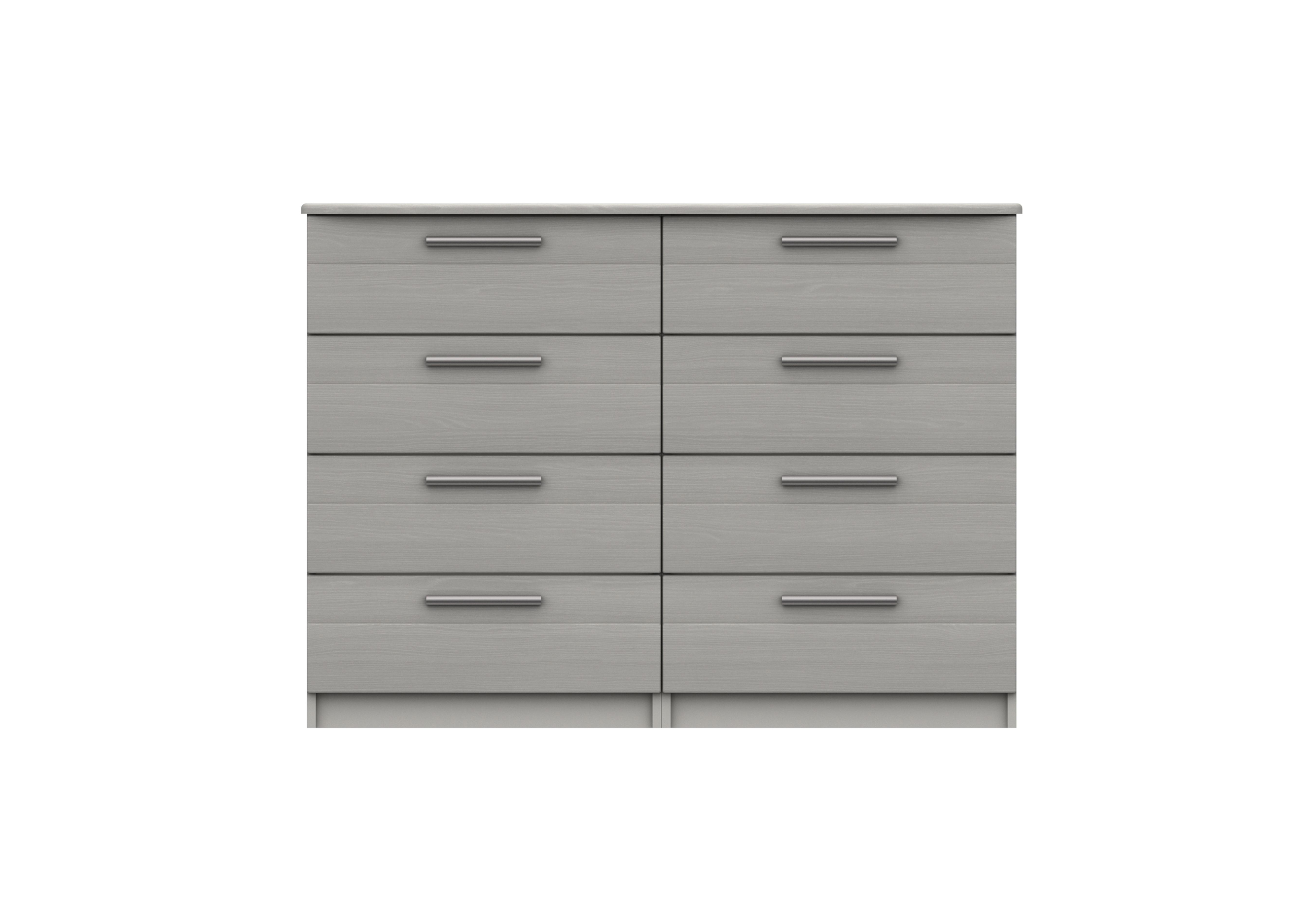 Victoria 8 Drawer Chest in Light Grey on Furniture Village