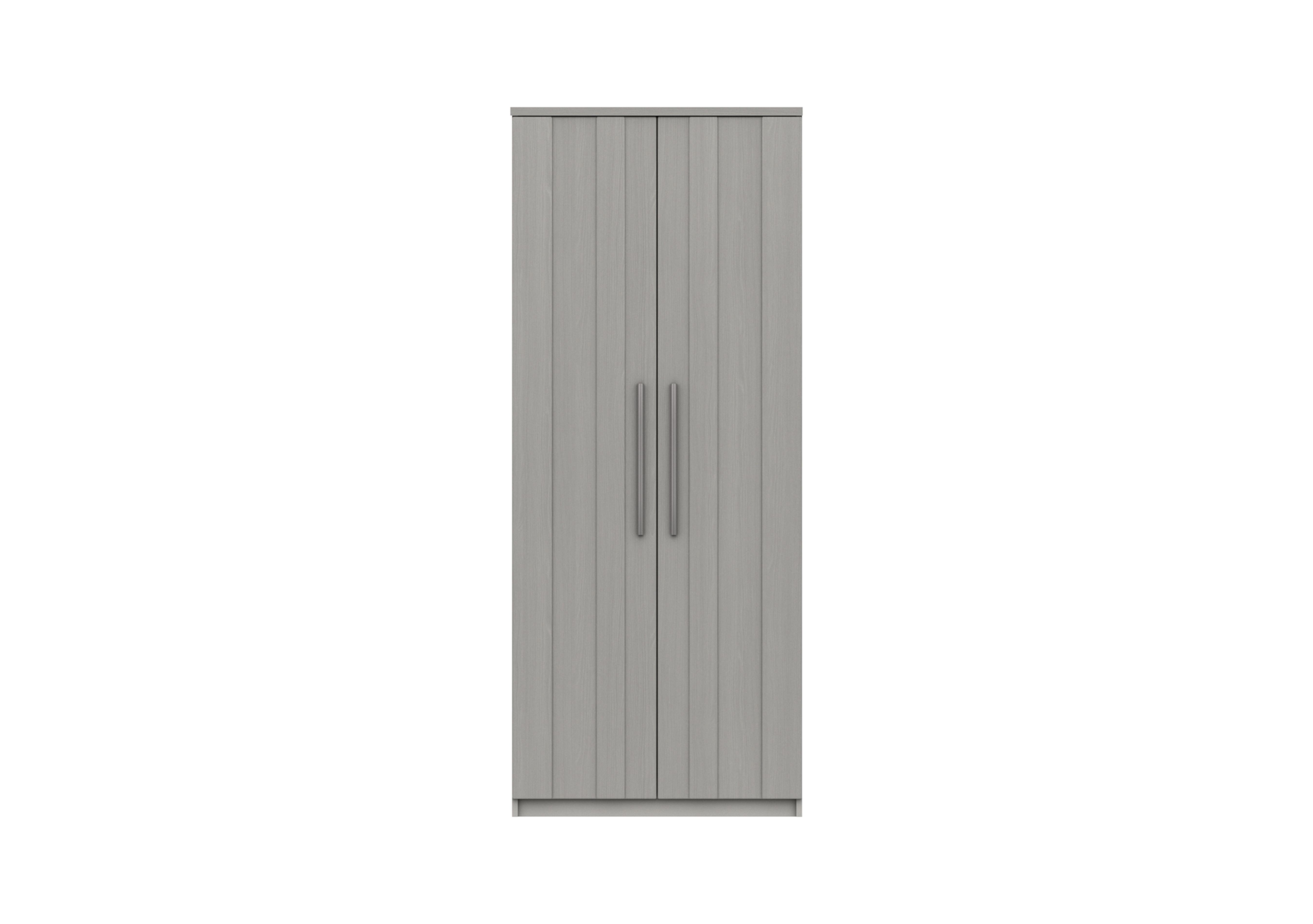 Victoria 2 Door Wardrobe in Light Grey on Furniture Village