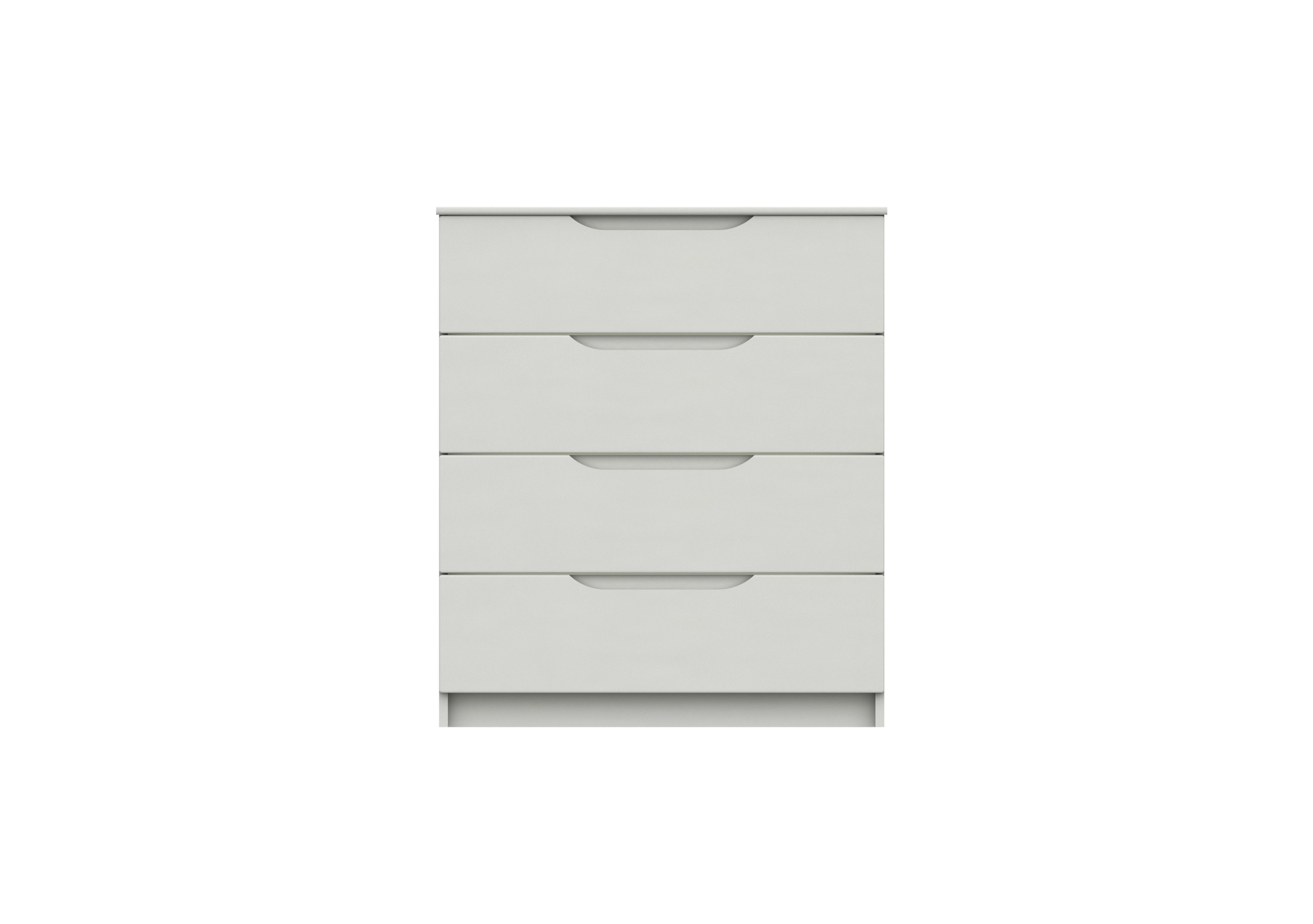 St Pancras 4 Drawer Chest in White Gloss on Furniture Village