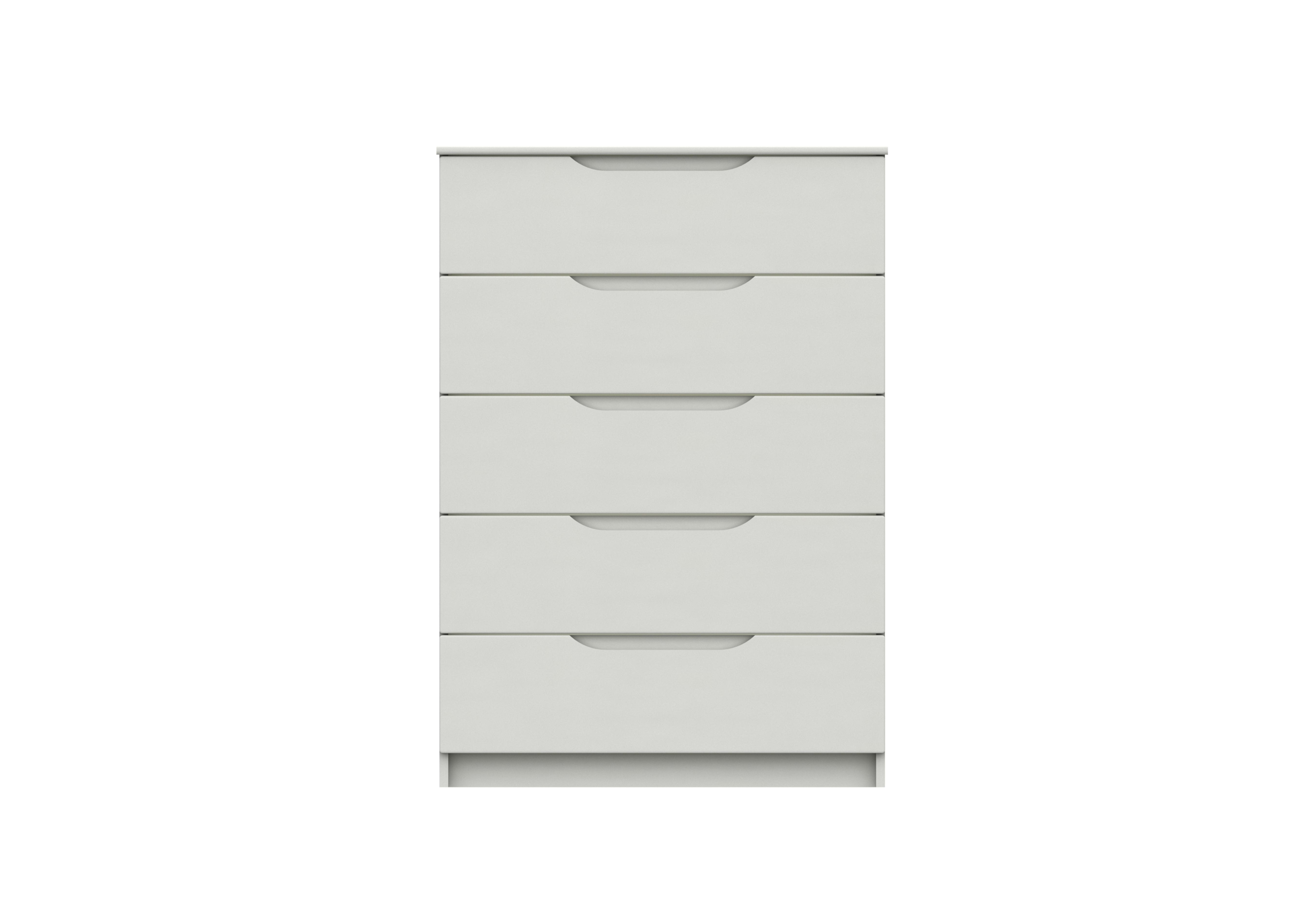 St Pancras 5 Drawer Chest in White Gloss on Furniture Village