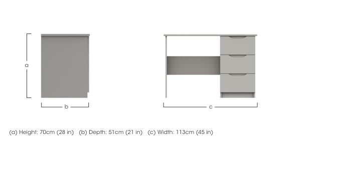 St Pancras Desk in  on Furniture Village
