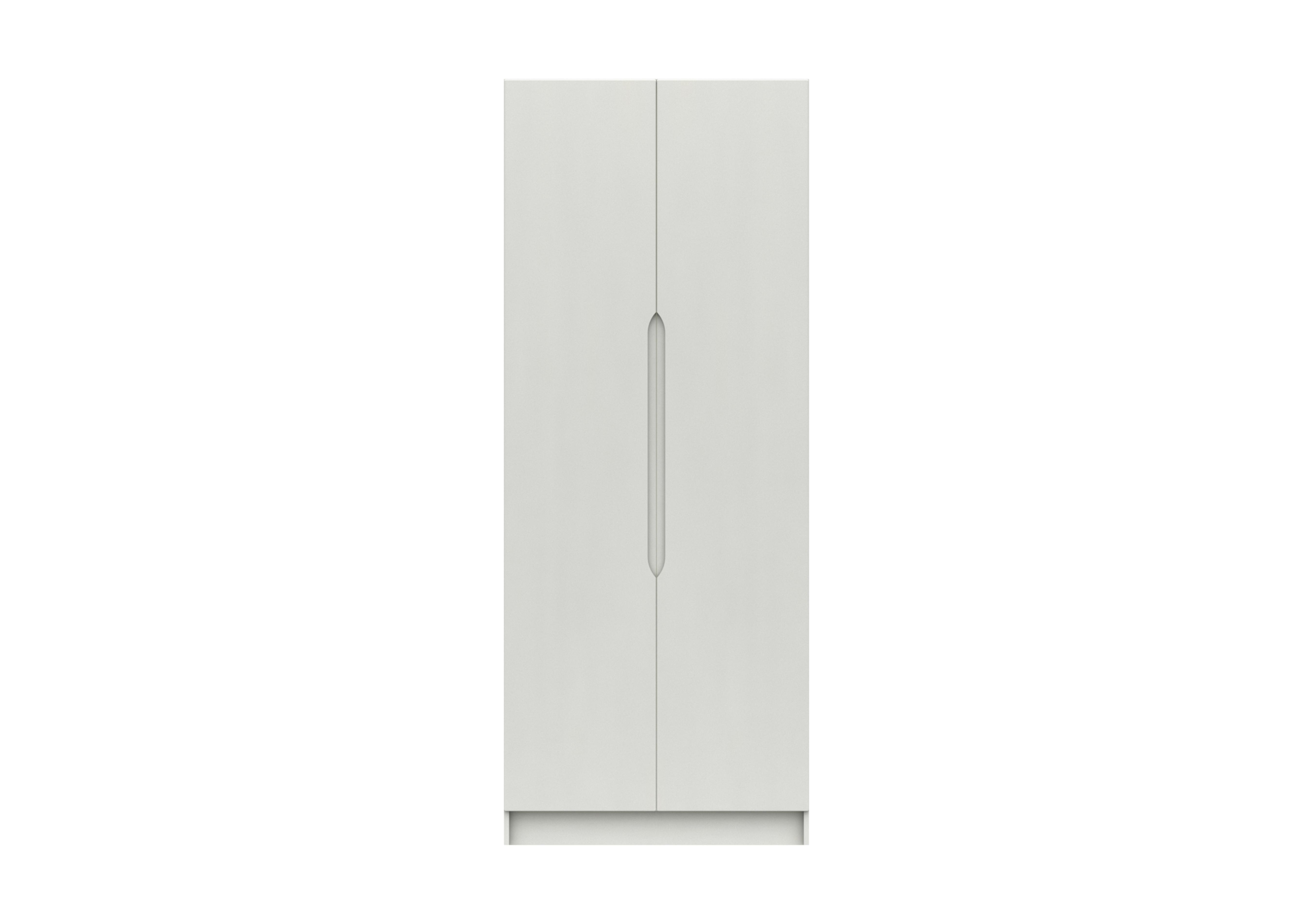 St Pancras 2 Door Tall Wardrobe in White Gloss on Furniture Village