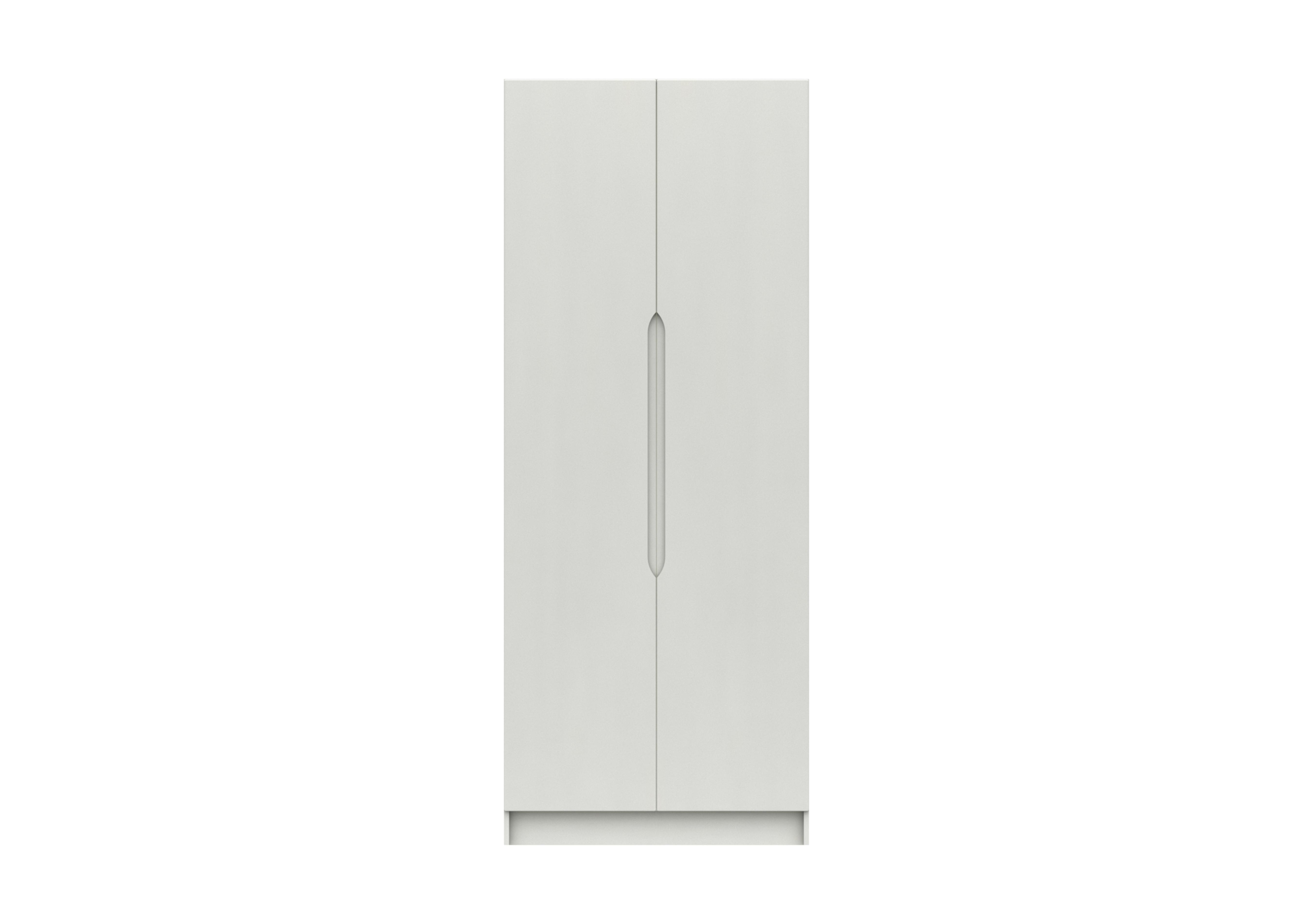 St Pancras 2 Door Tall Wardrobe in White Gloss on Furniture Village