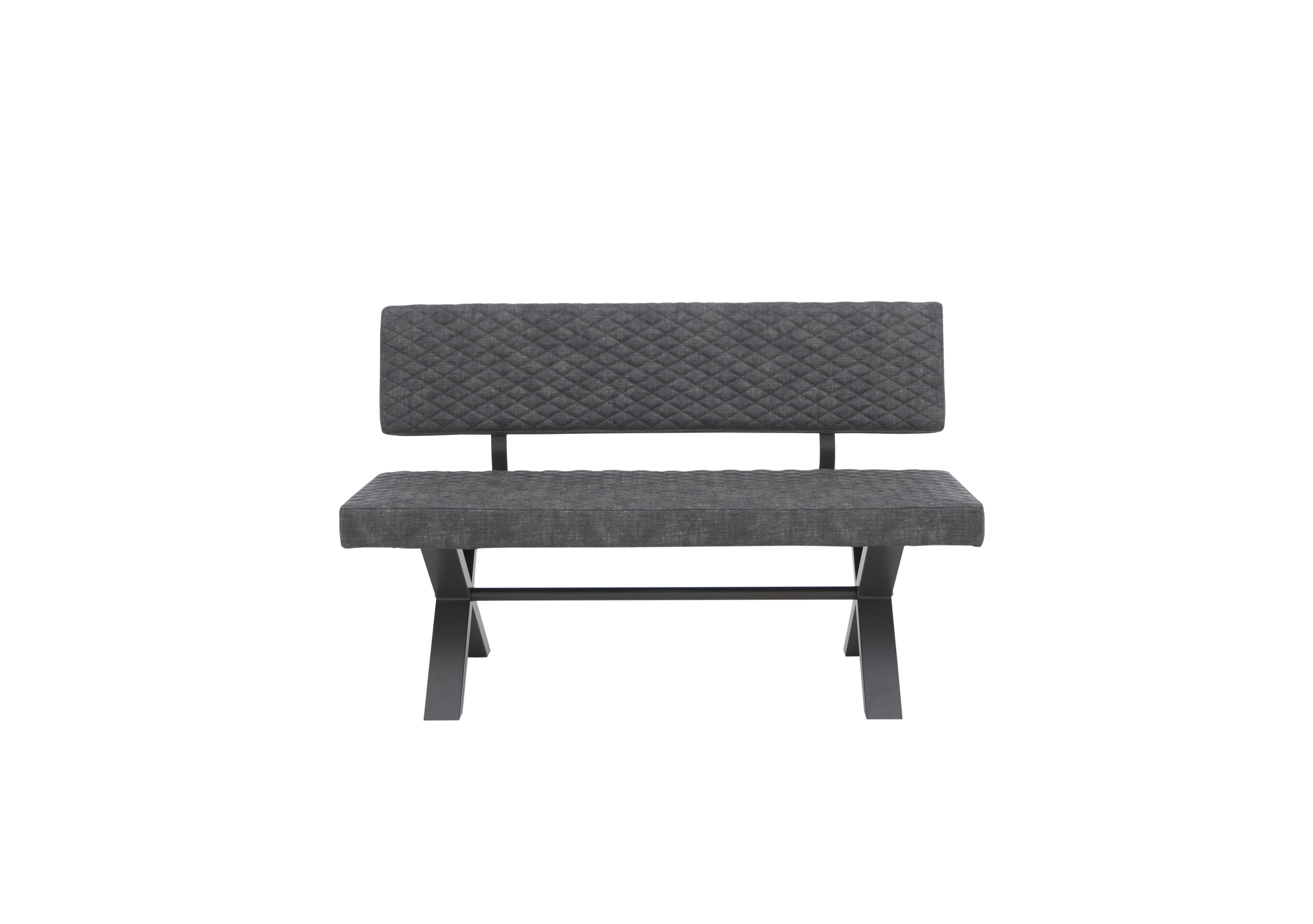 Earth Upholstered High Back Bench in  on Furniture Village