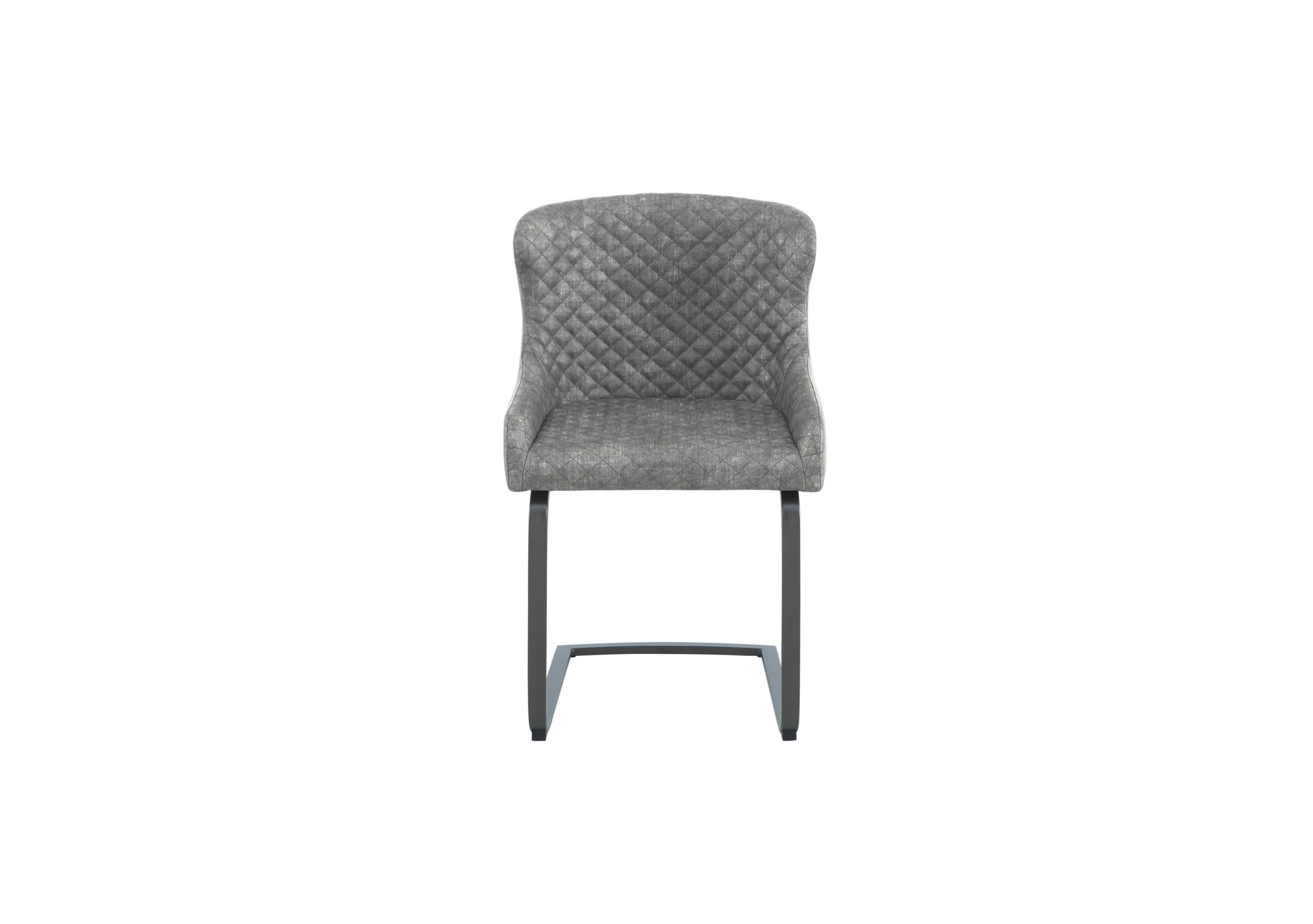 Earth Cantilever Dining Chair in Platinum on Furniture Village