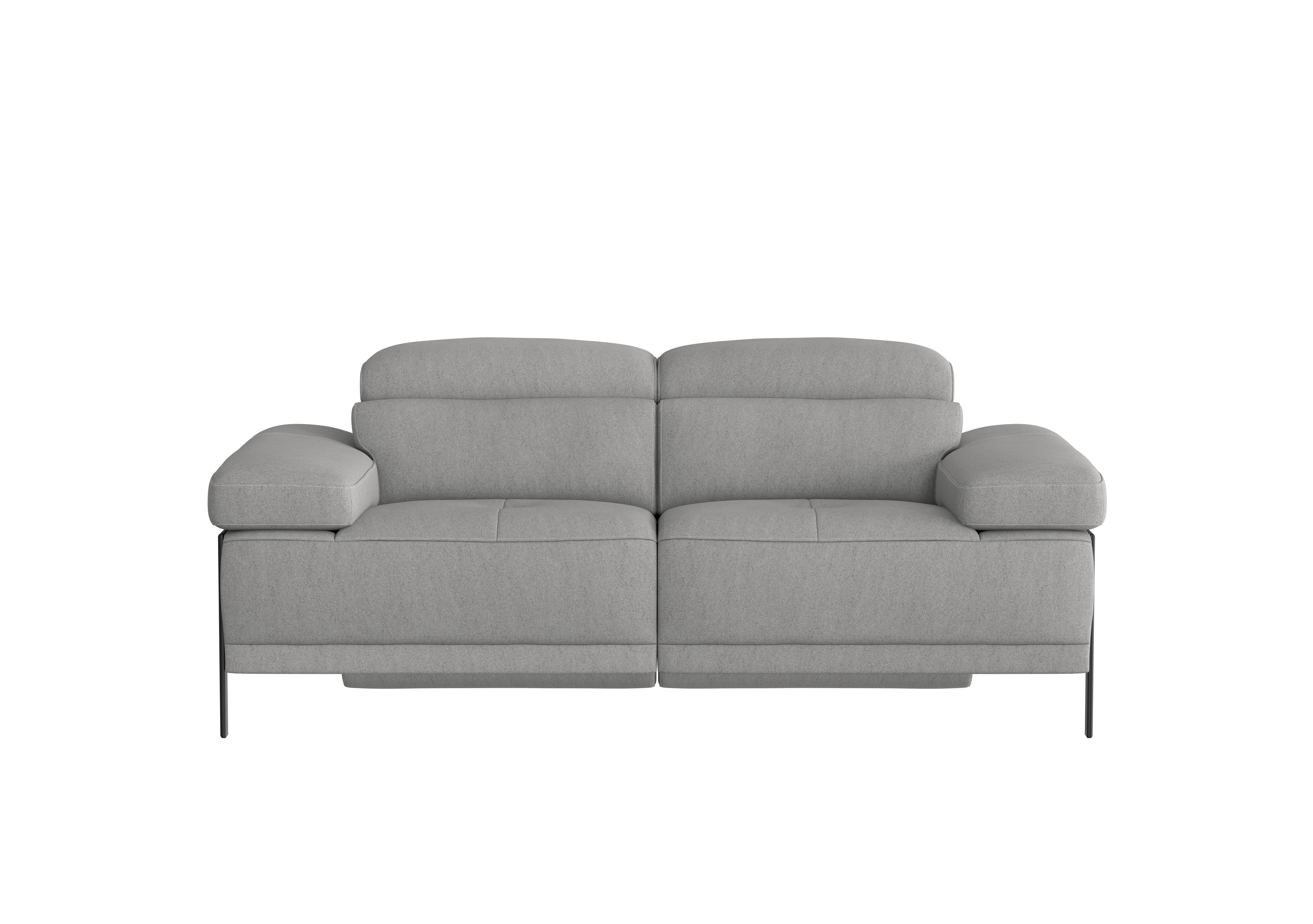 Theron 2 Seater Fabric Sofa in Fuente Ash Ti Ft on Furniture Village
