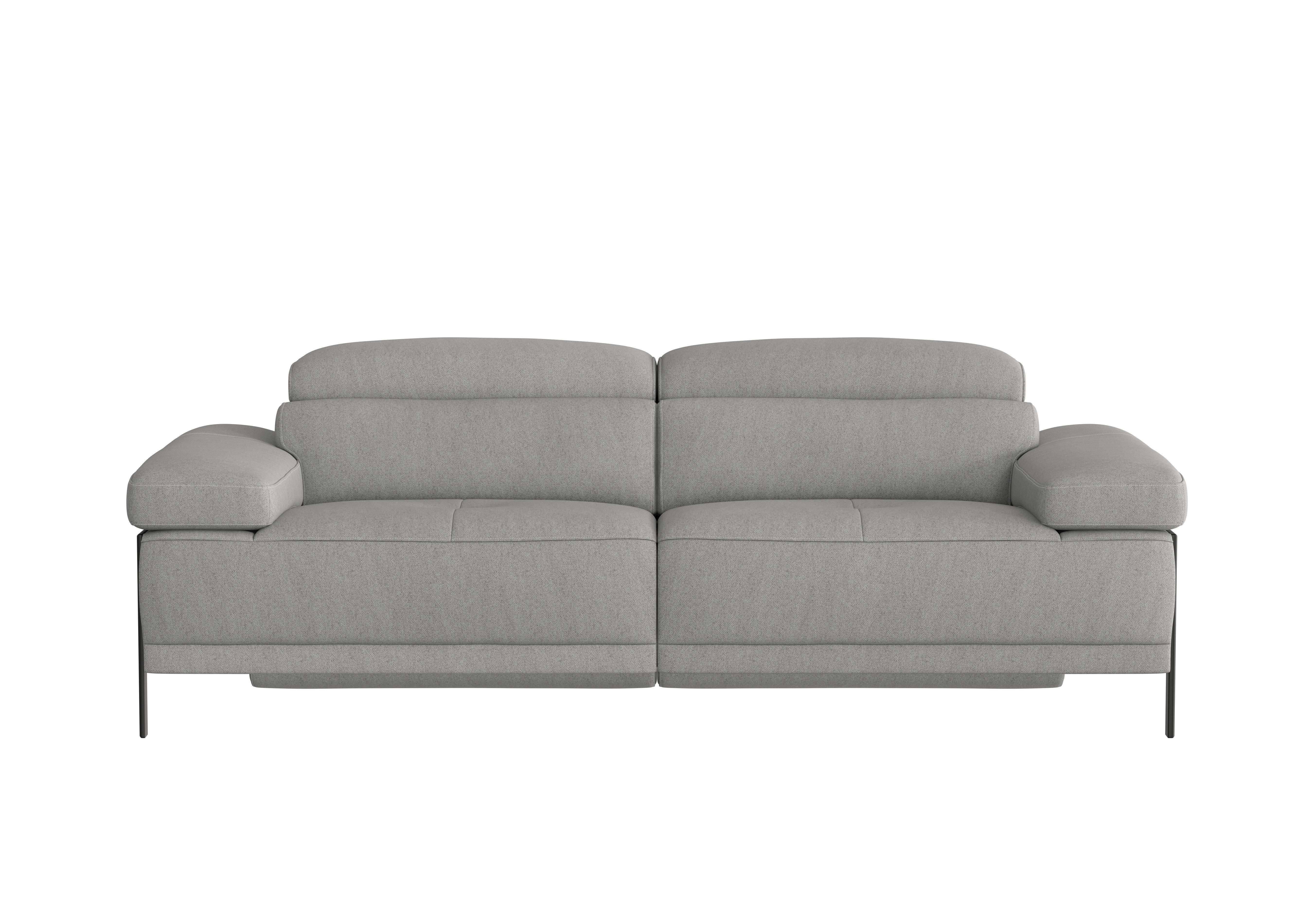 Theron 3 Seater Fabric Sofa in Fuente Ash Ti Ft on Furniture Village
