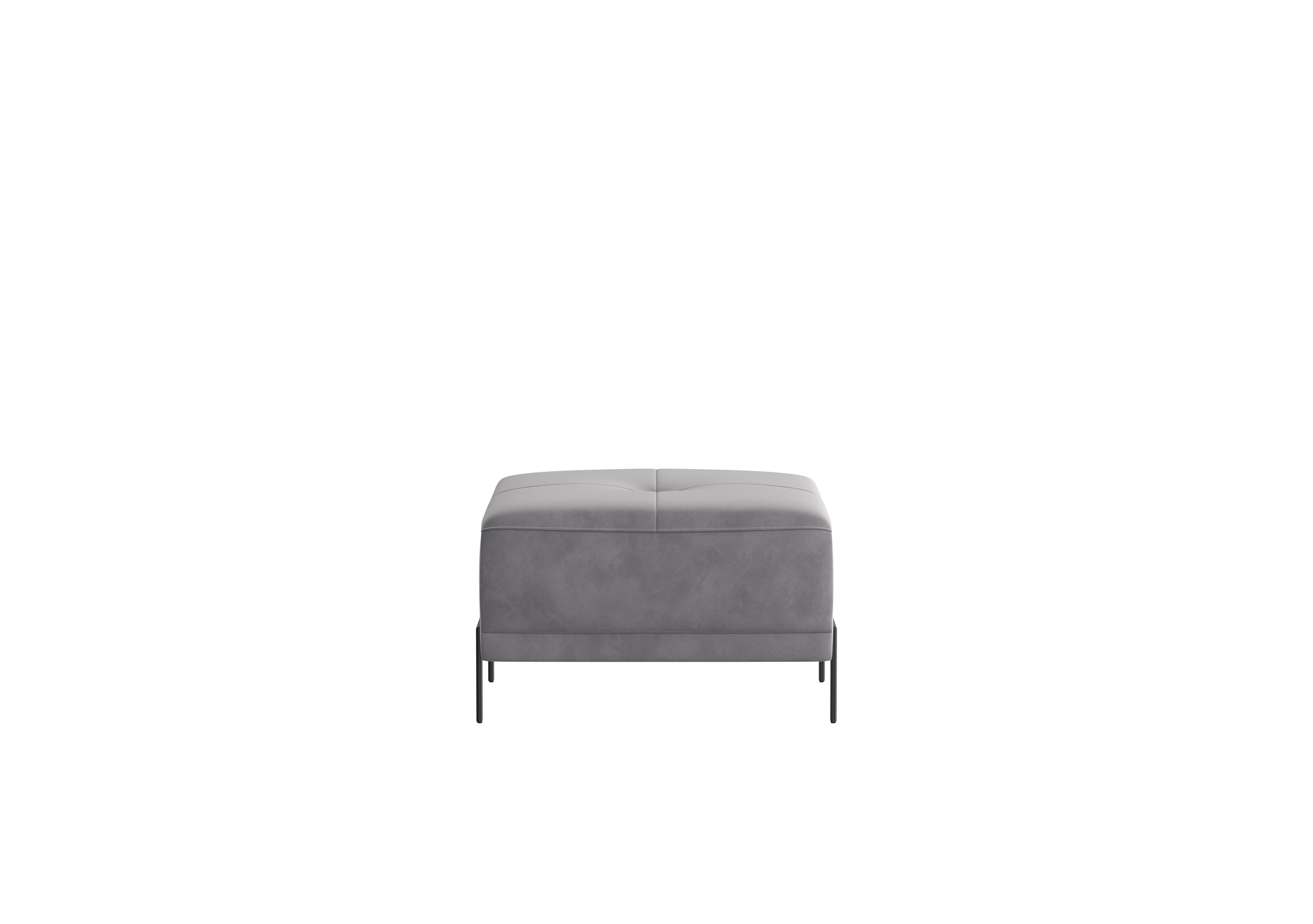 Theron Fabric Footstool in Selma Topo Ti Ft on Furniture Village