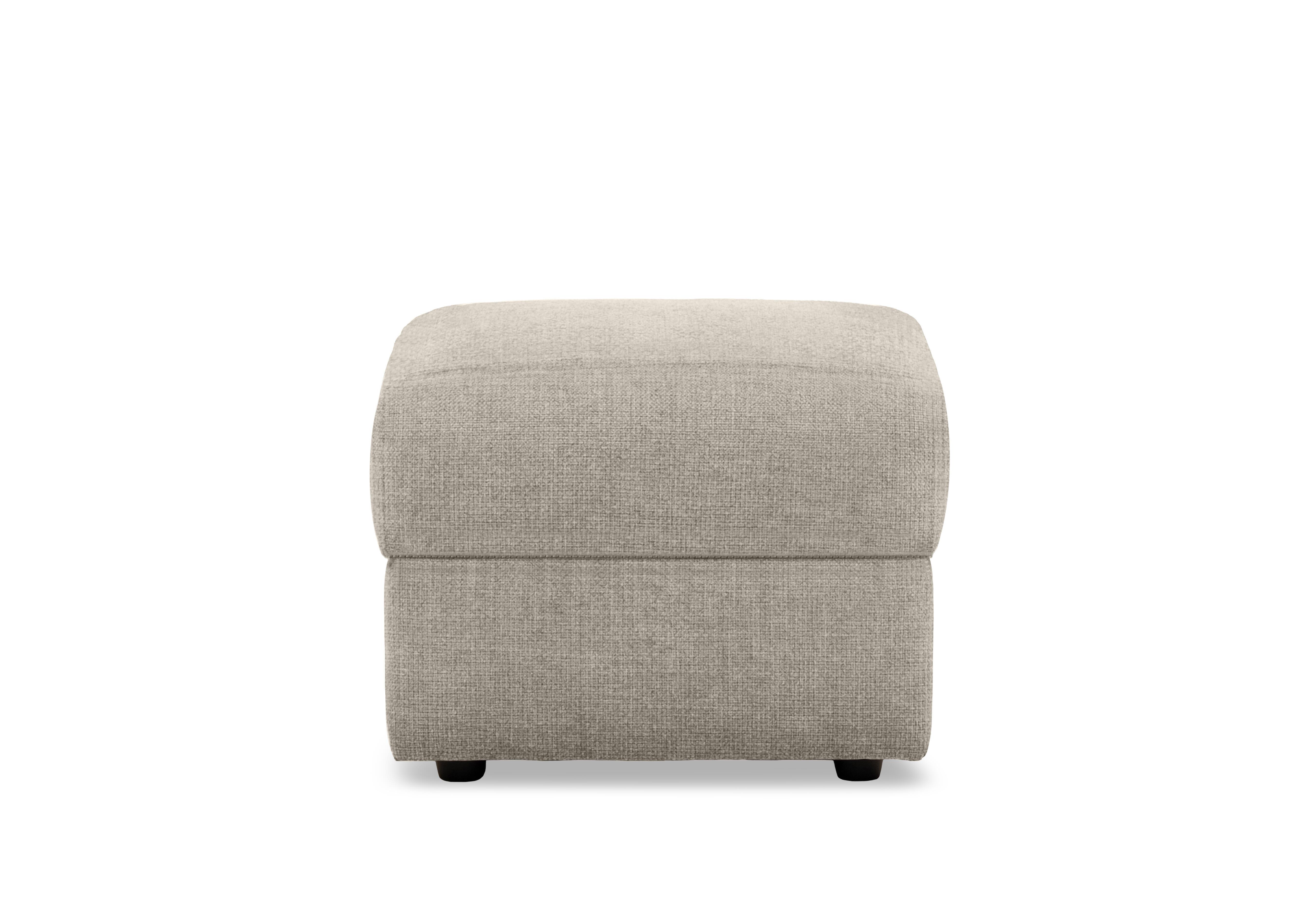 Bella Fabric Footstool in Zoia Beige 9020 on Furniture Village
