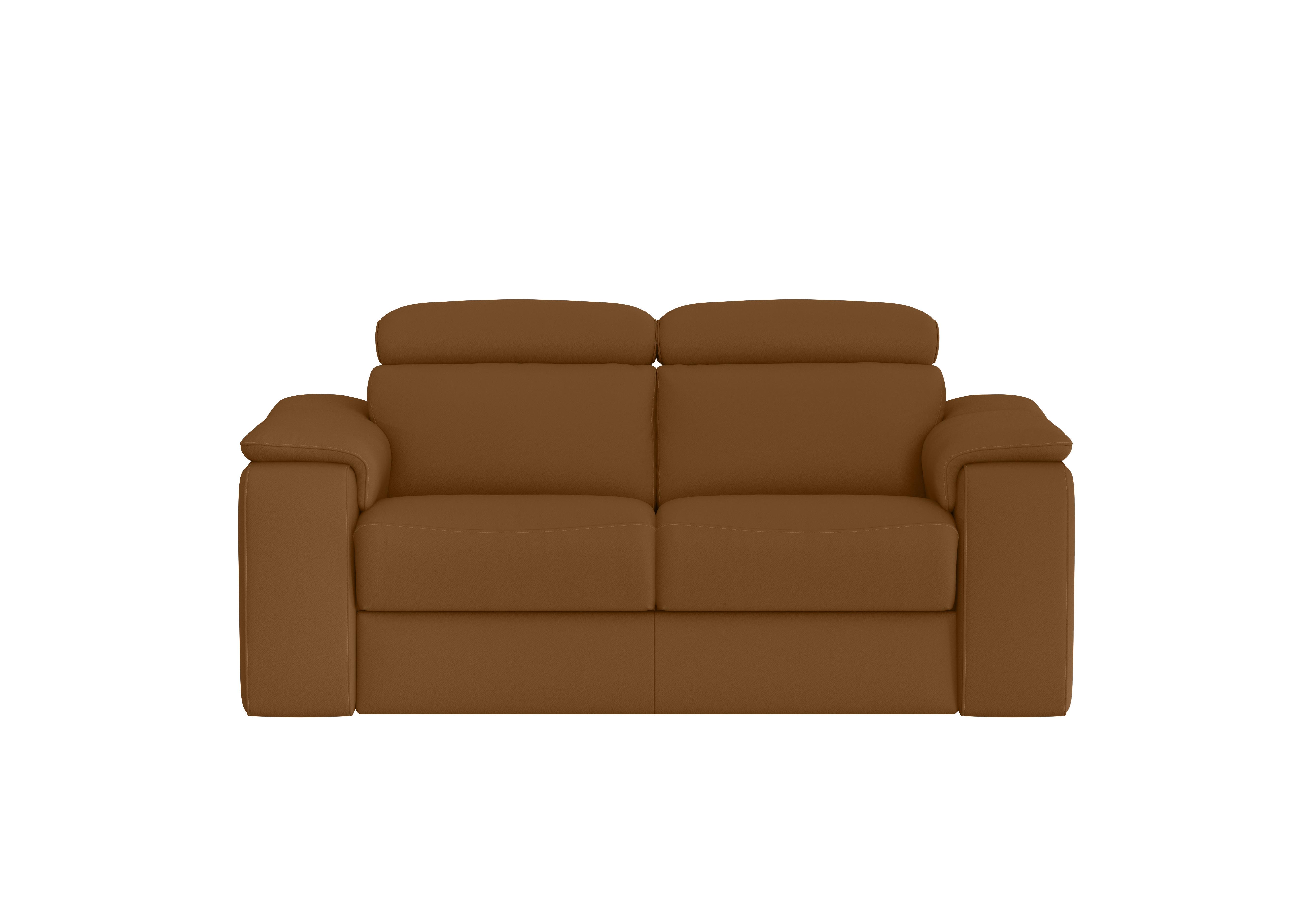Davide 2 Seater Leather Sofa in 2151 Botero Cuoio on Furniture Village