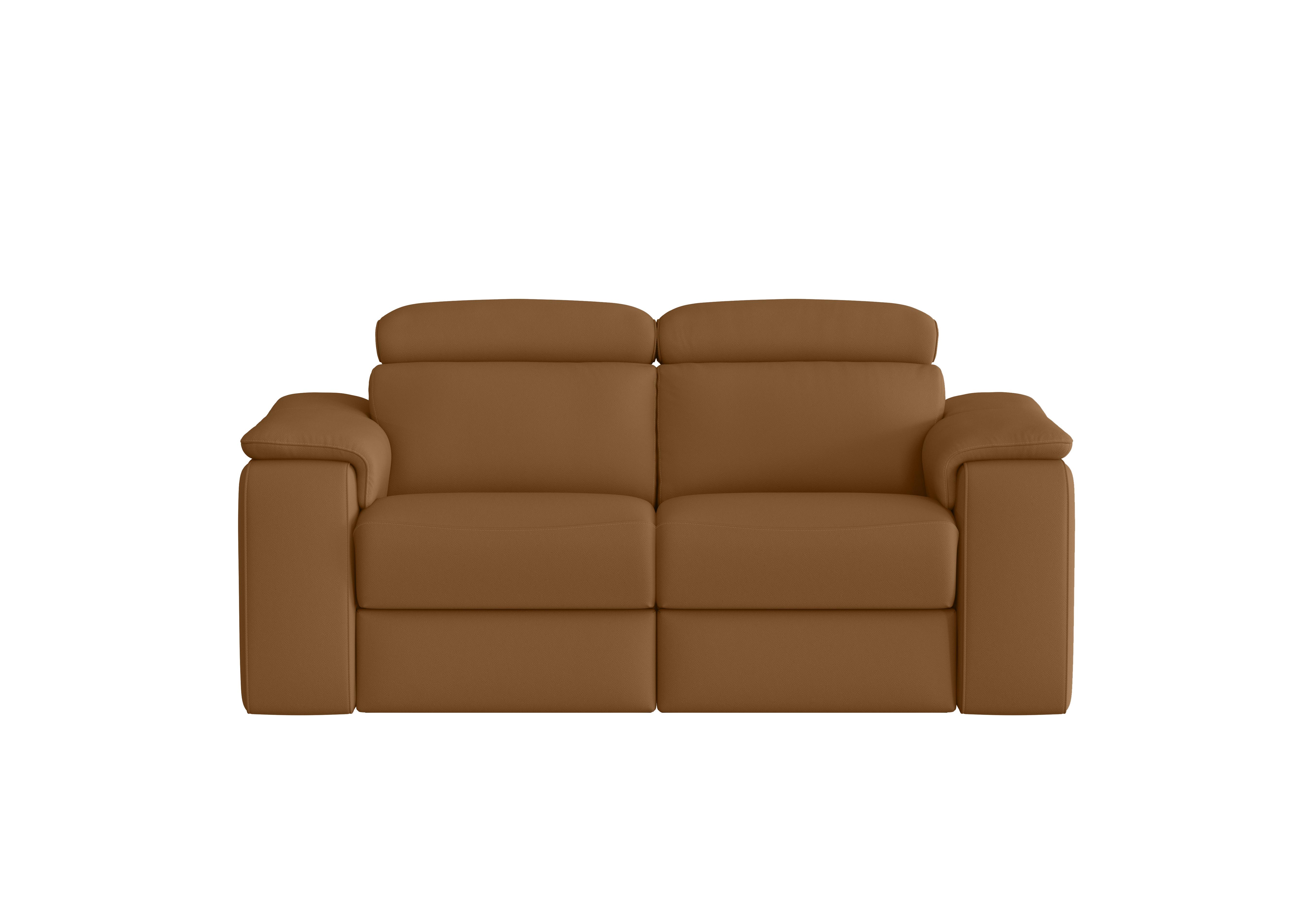 Davide 2 Seater Leather Sofa in 2151 Botero Cuoio on Furniture Village
