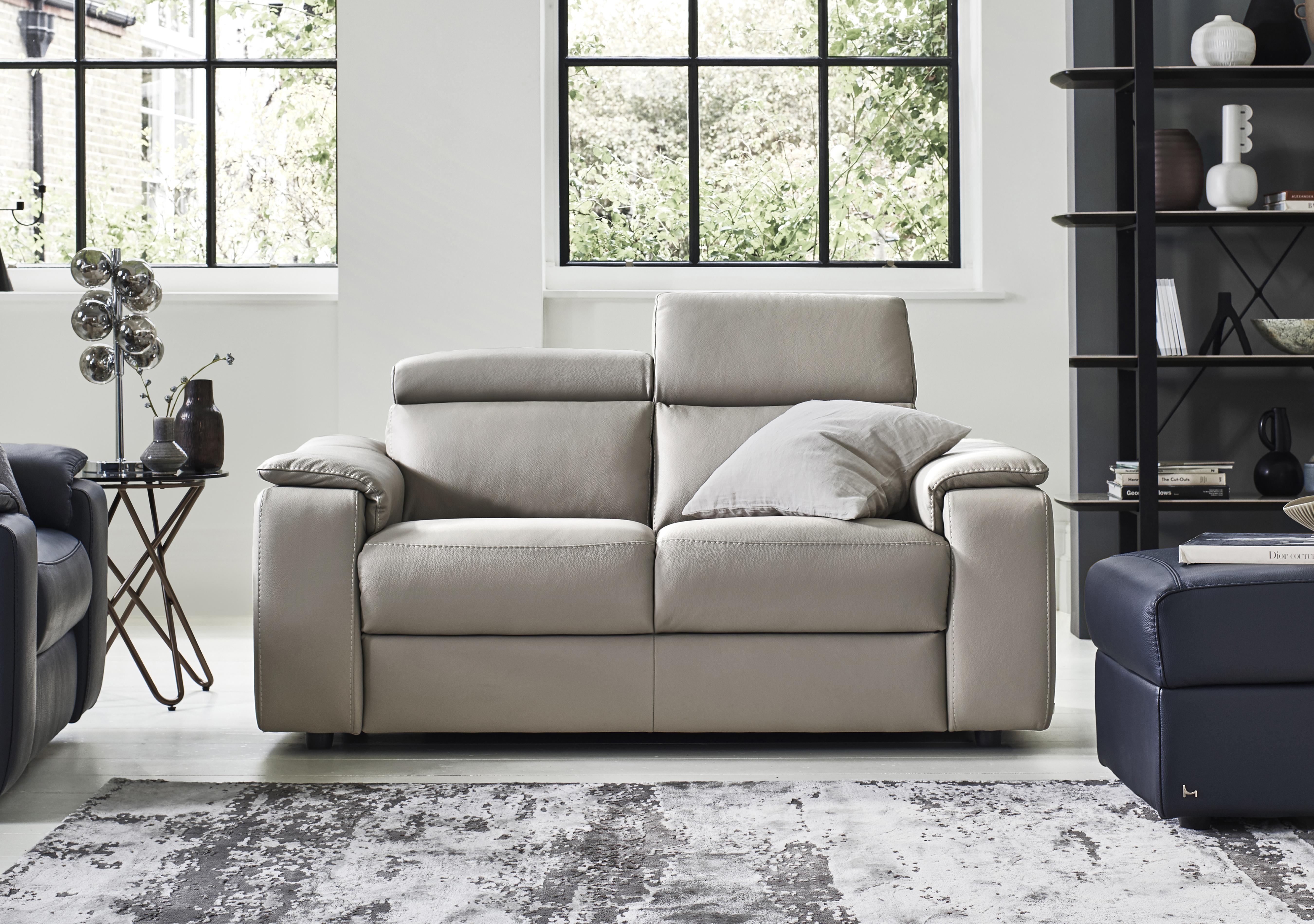 Davide 2 Seater Leather Sofa in  on Furniture Village