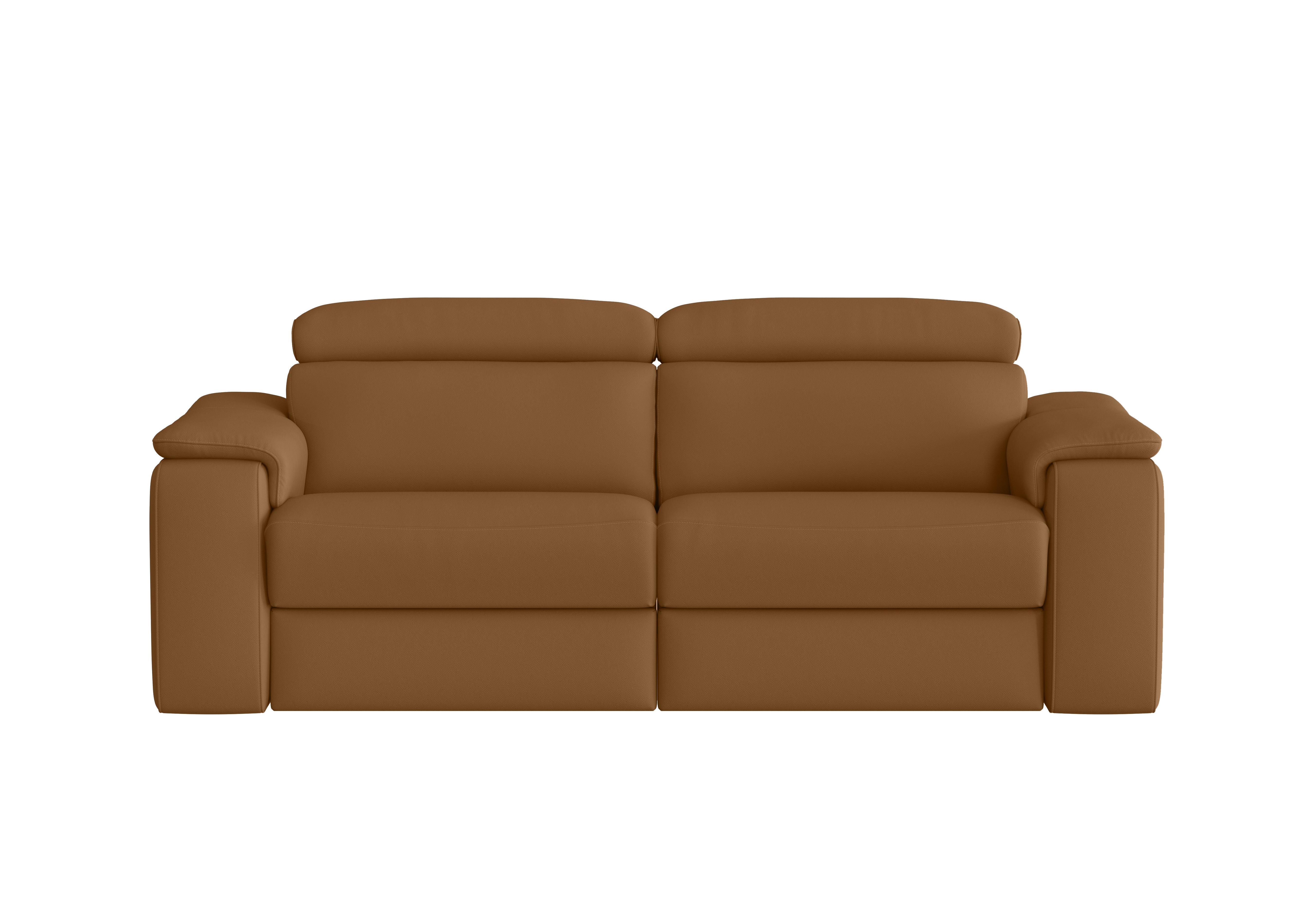 Davide 3 Seater Leather Sofa in 2151 Botero Cuoio on Furniture Village