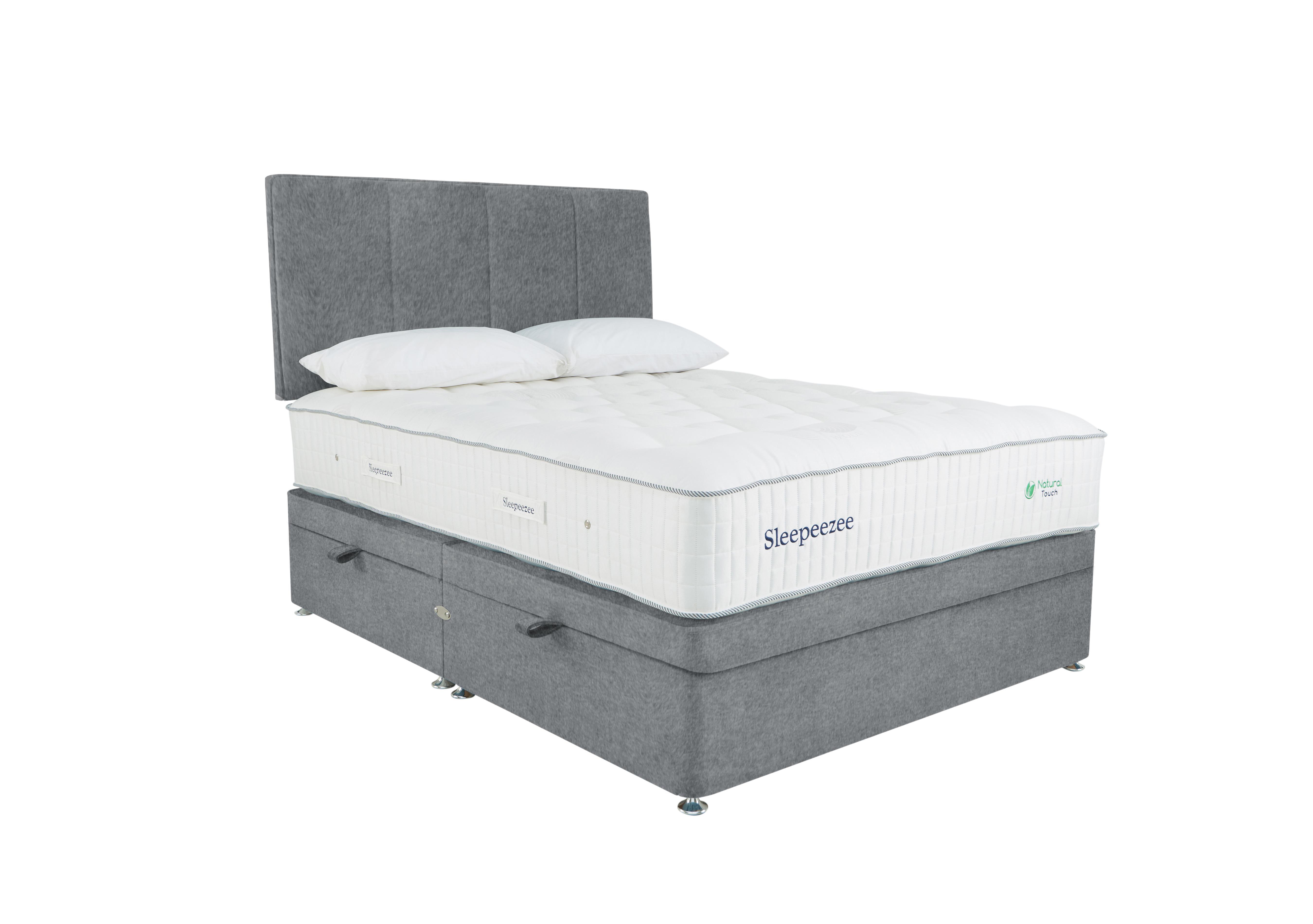 Natural Touch 3000 Side Ottoman Divan Set in Joshua Ash on Furniture Village