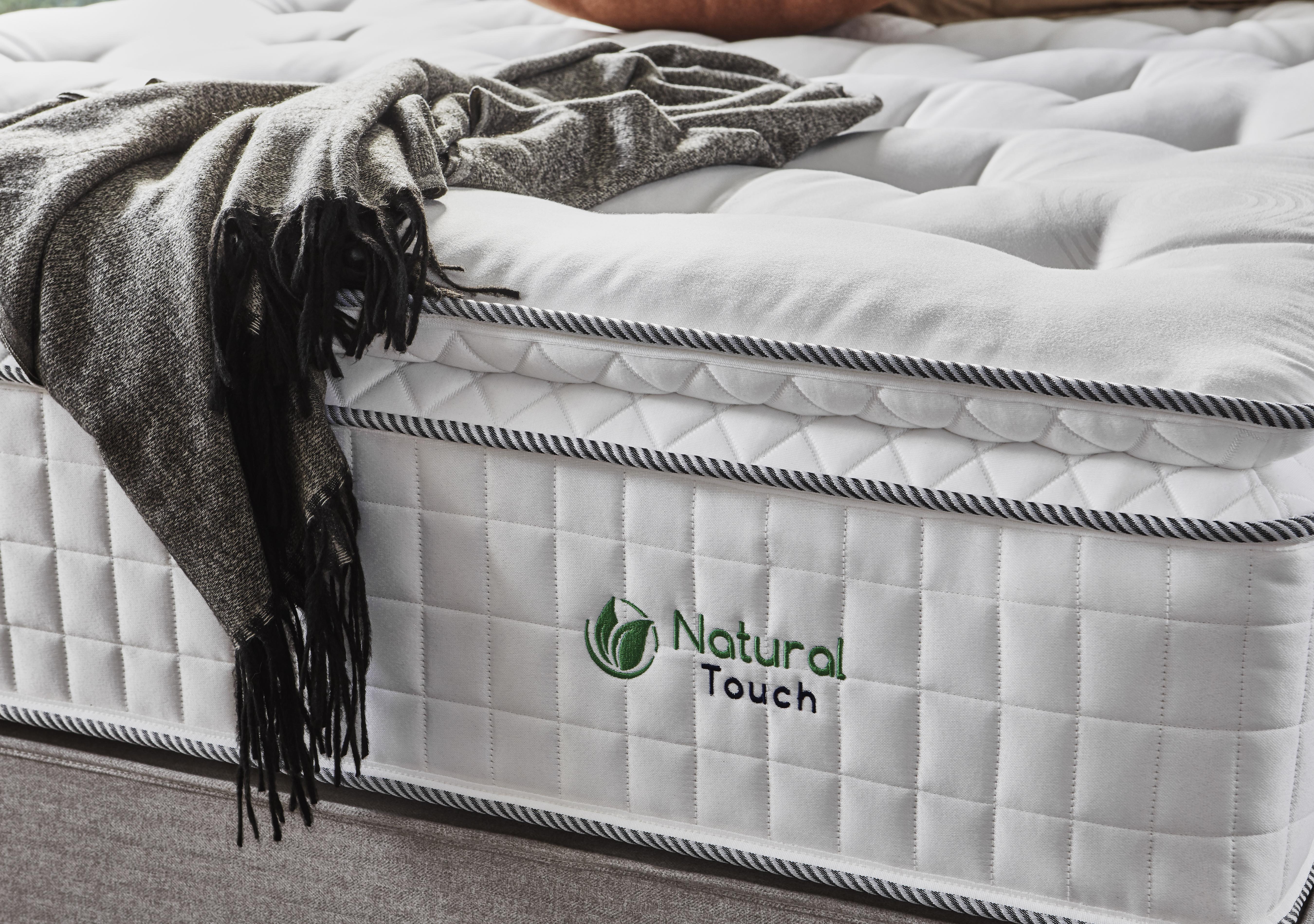 Natural Touch 2000 Pillowtop Zip and Link End Ottoman Divan Set in  on Furniture Village