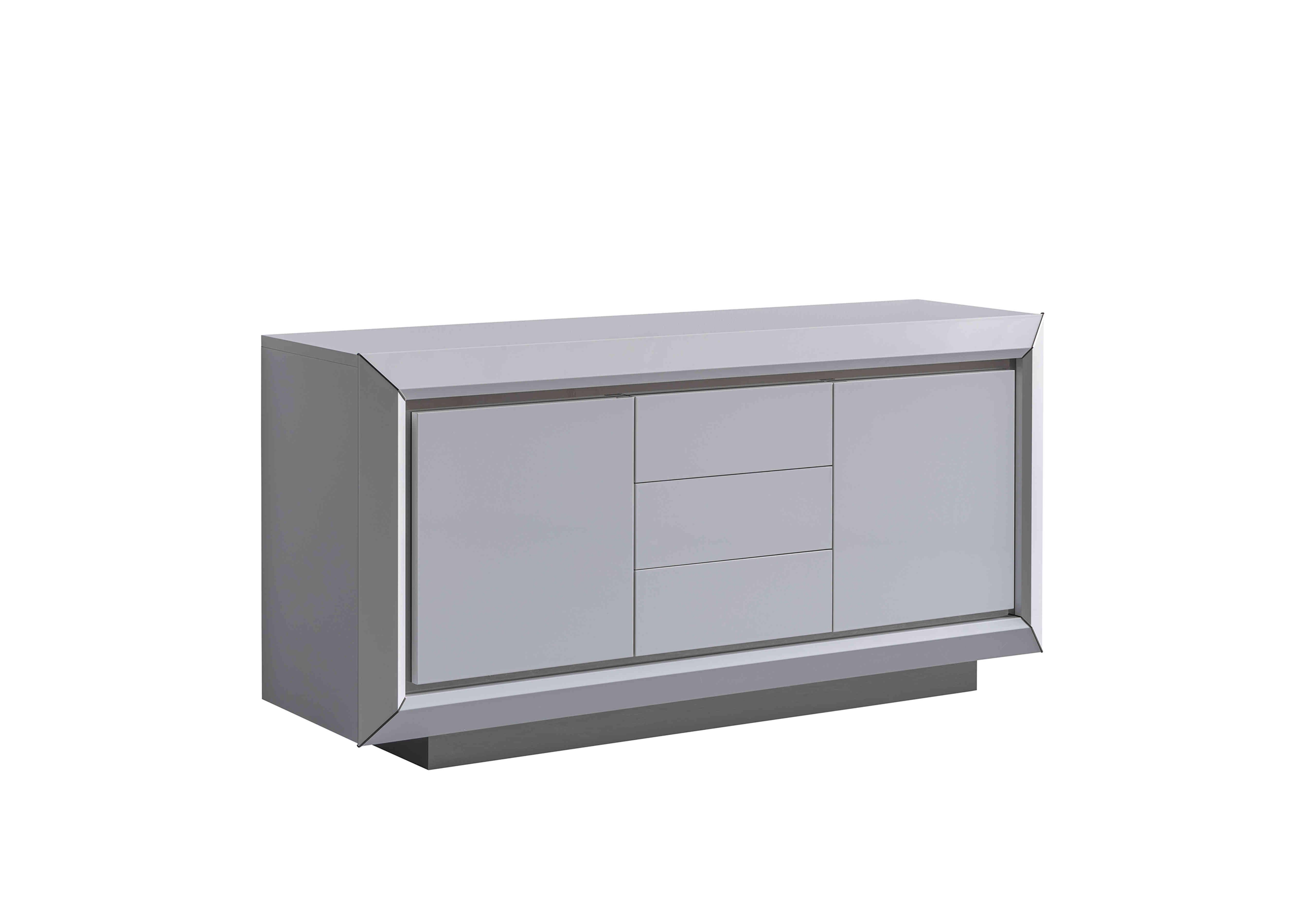 Palazzo Large Sideboard in Glossy White on Furniture Village