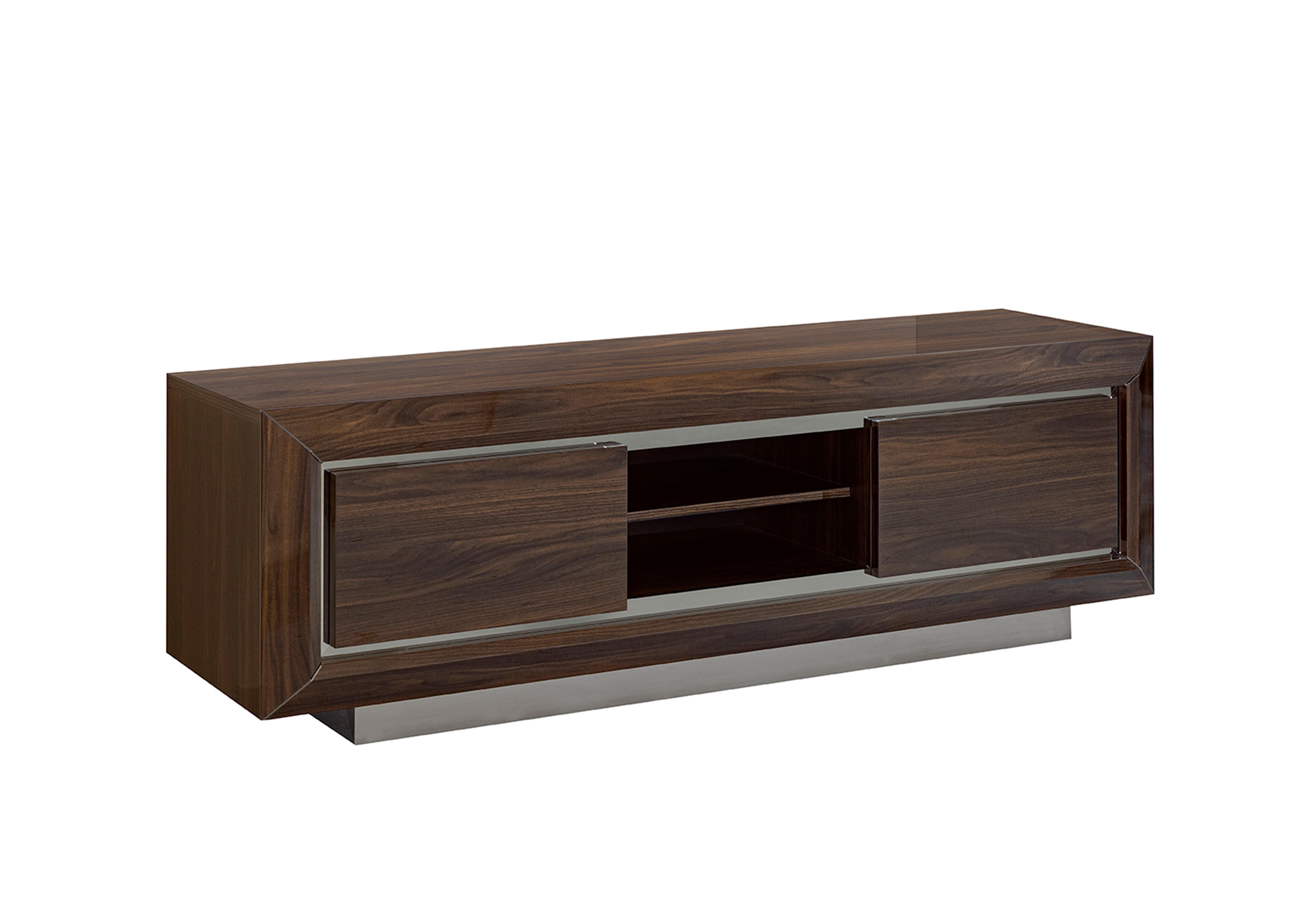 Palazzo TV Base in Dark Walnut on Furniture Village