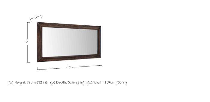 Palazzo Large Mirror in  on Furniture Village