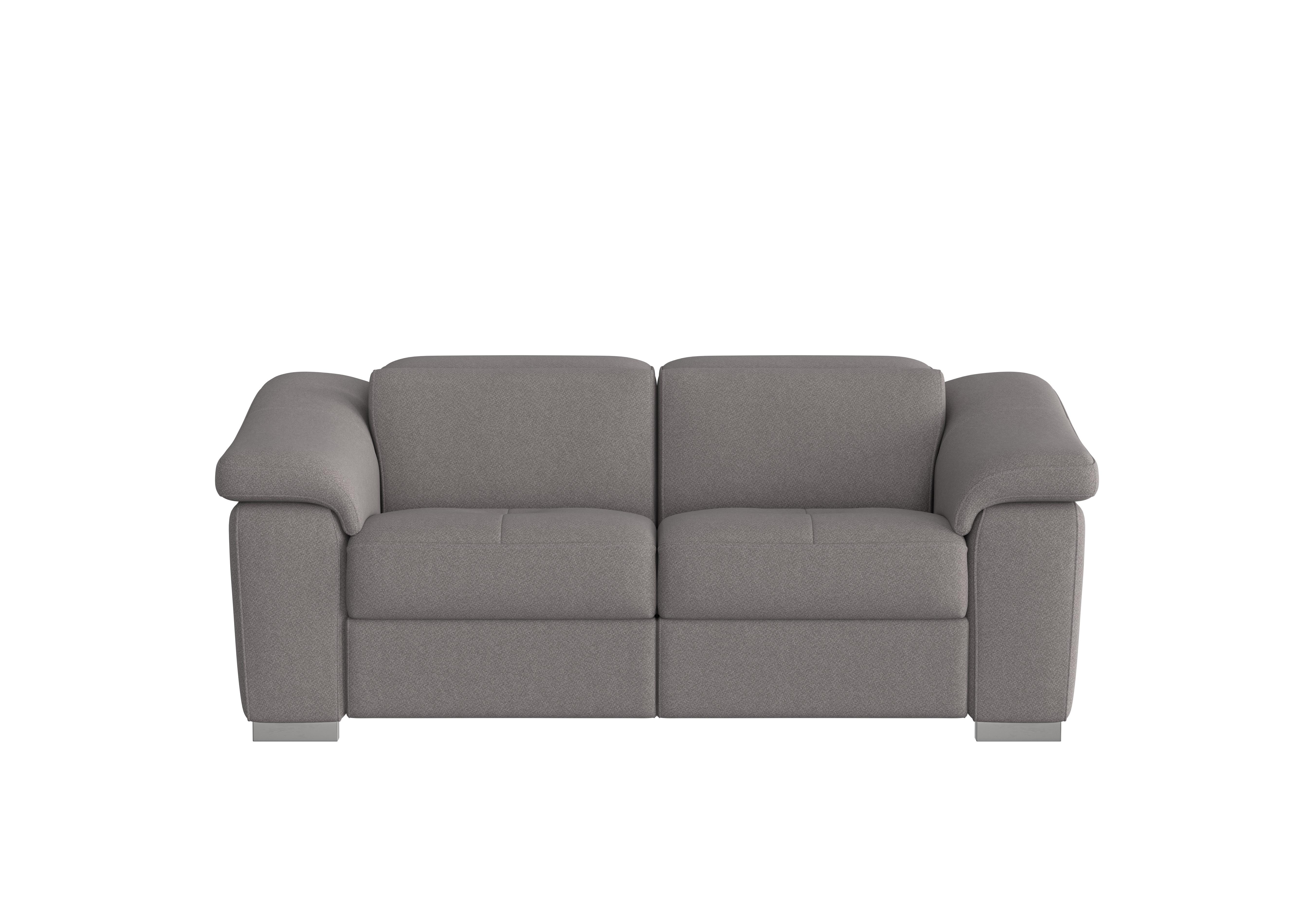 Galileo 2 Seater Fabric Sofa in Coupe Grigio Topo 609 Ch on Furniture Village