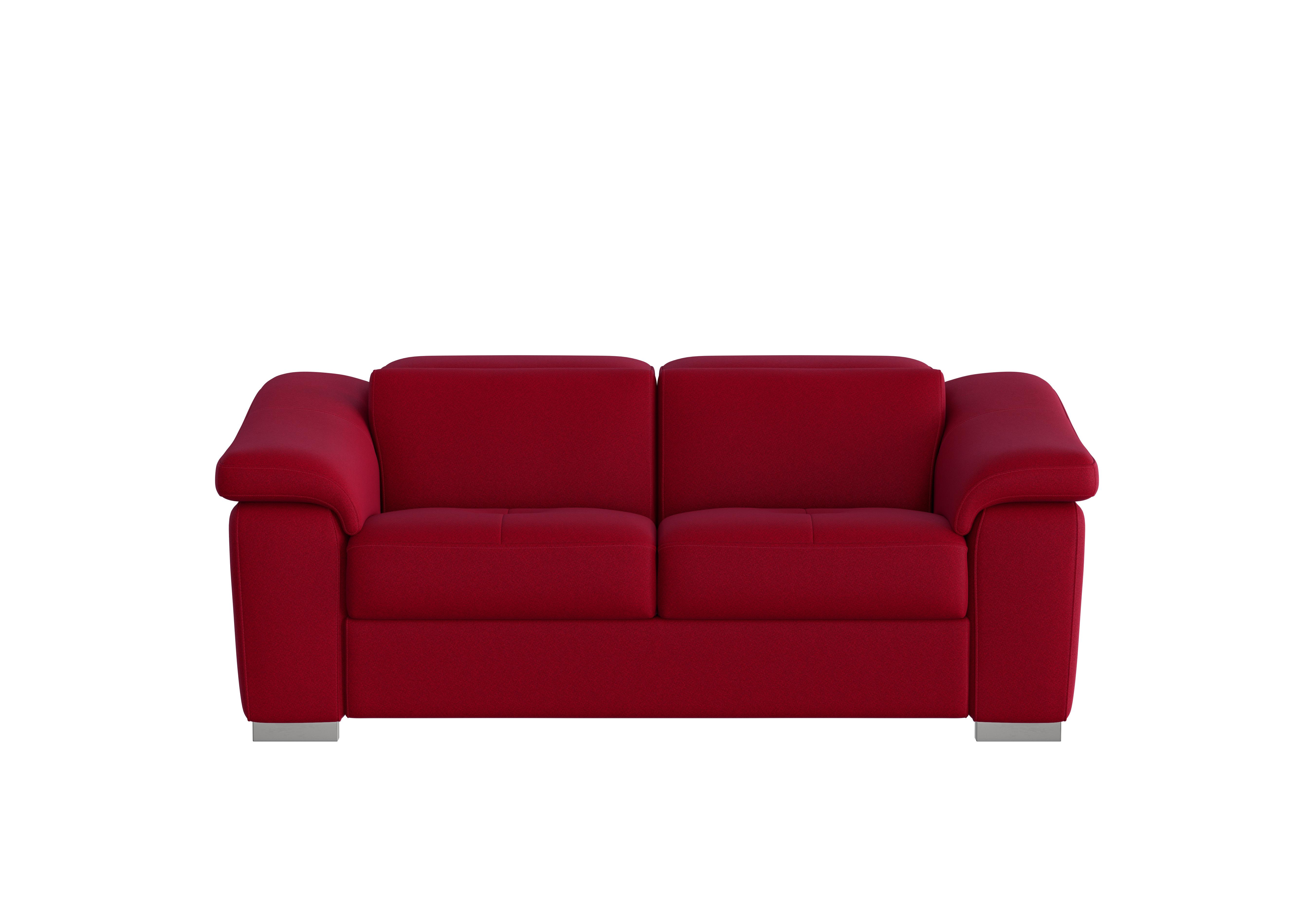 Galileo 2 Seater Fabric Sofa in Coupe Rosso 305 Ch on Furniture Village
