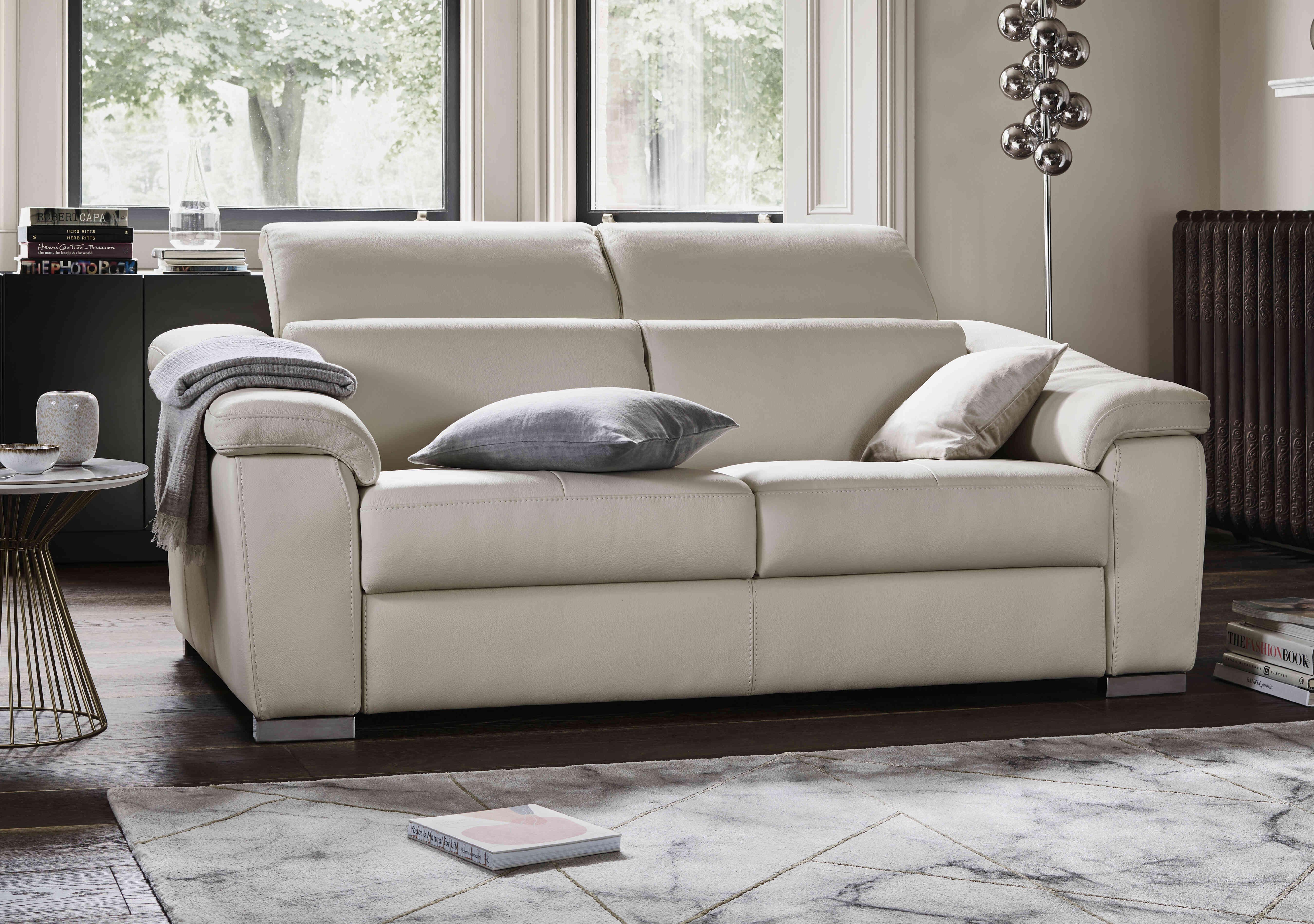 Galileo 2 Seater Leather Sofa in  on Furniture Village