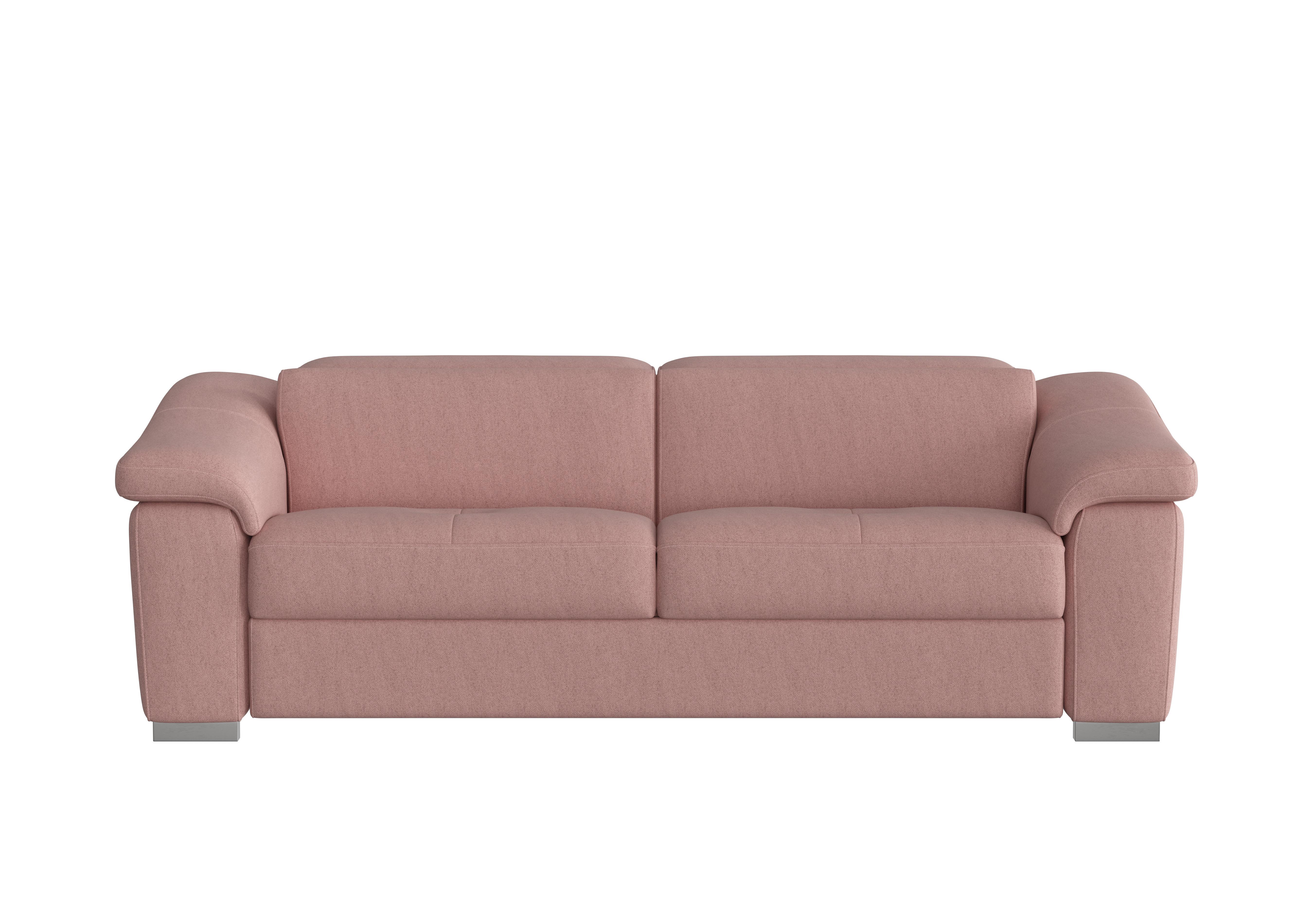 Galileo 3 Seater Fabric Sofa in Fuente Coral Ch on Furniture Village