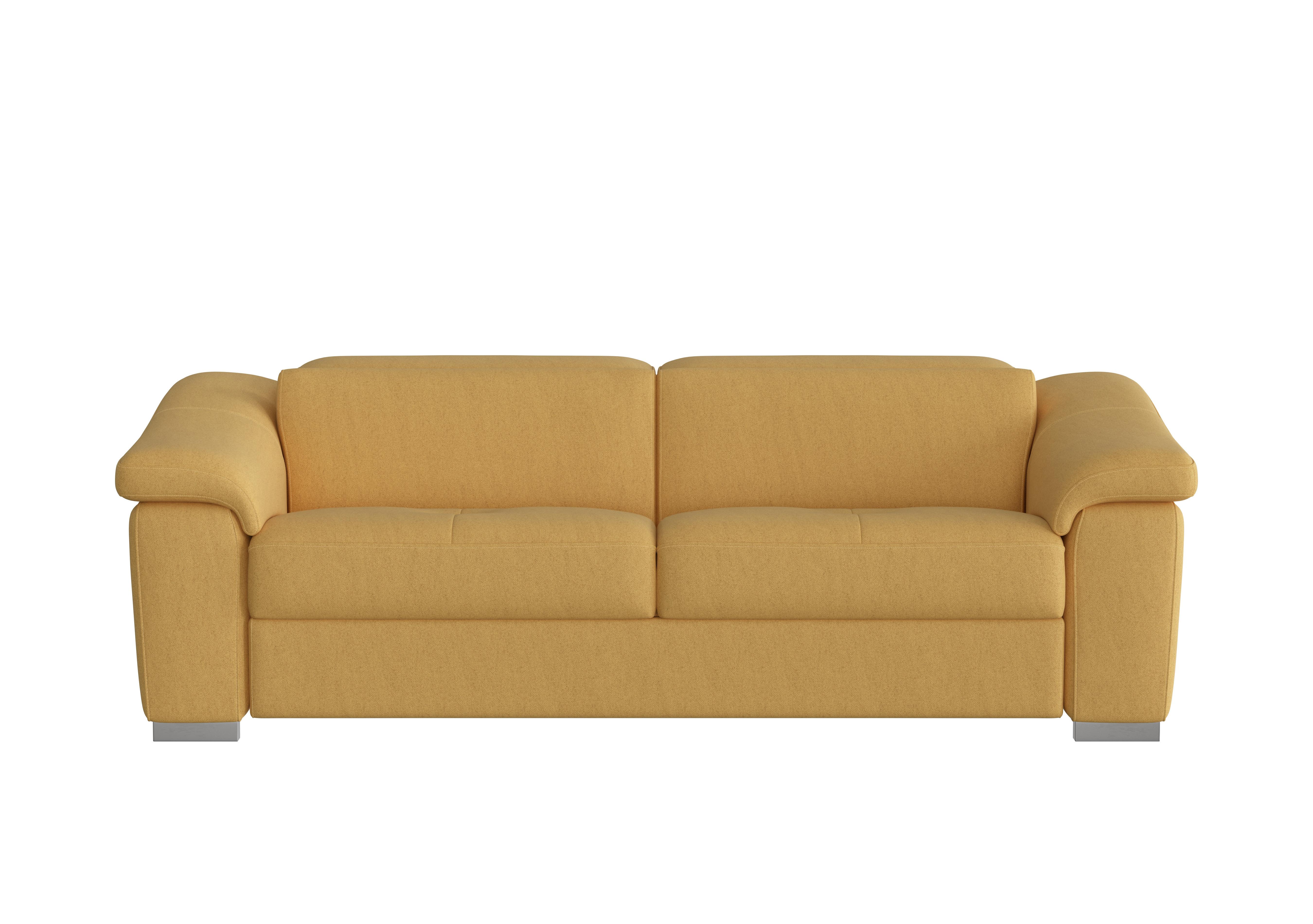 Galileo 3 Seater Fabric Sofa in Fuente Mostaza Ch on Furniture Village
