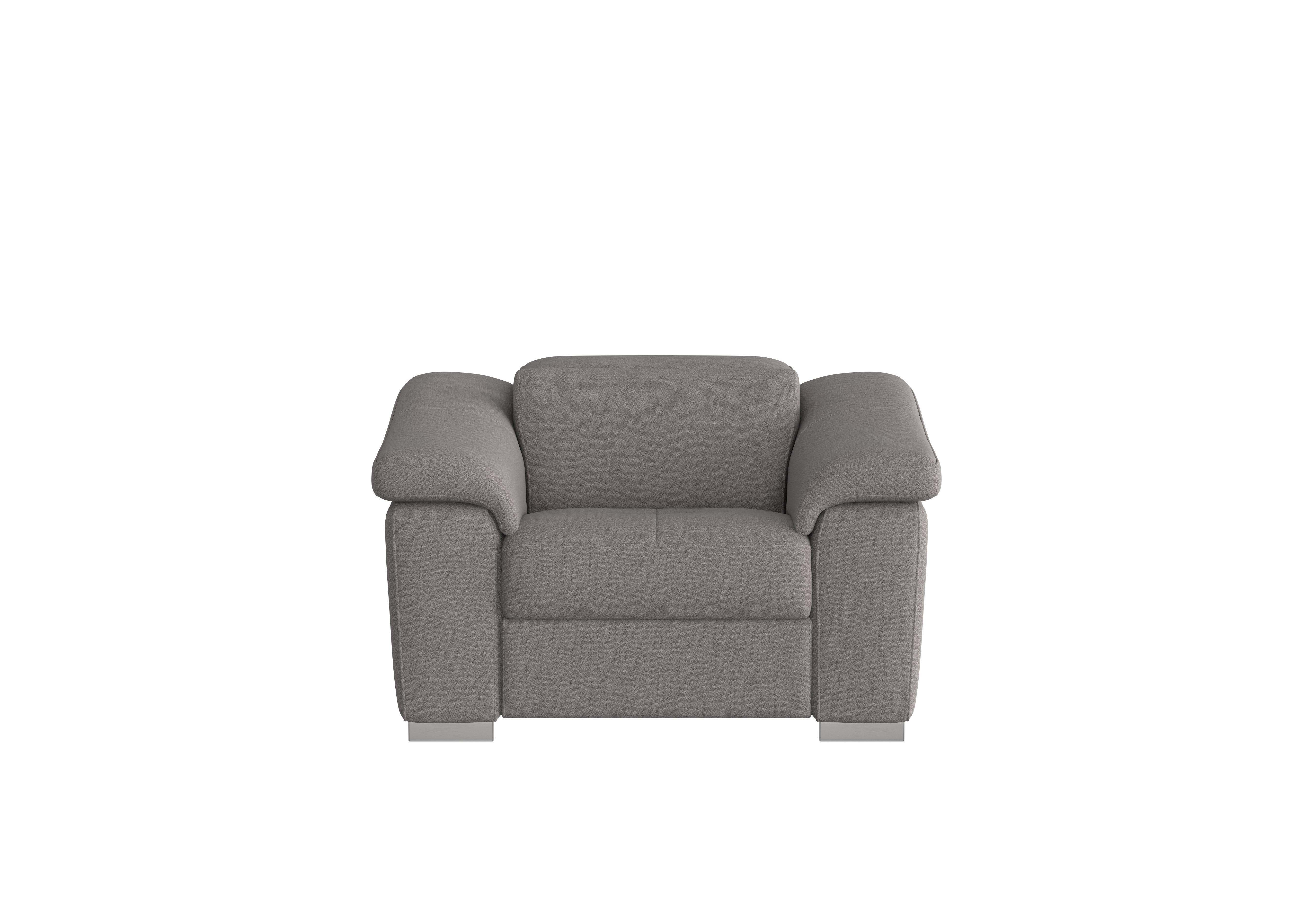 Galileo Fabric Armchair in Coupe Grigio Topo 609 Ch on Furniture Village