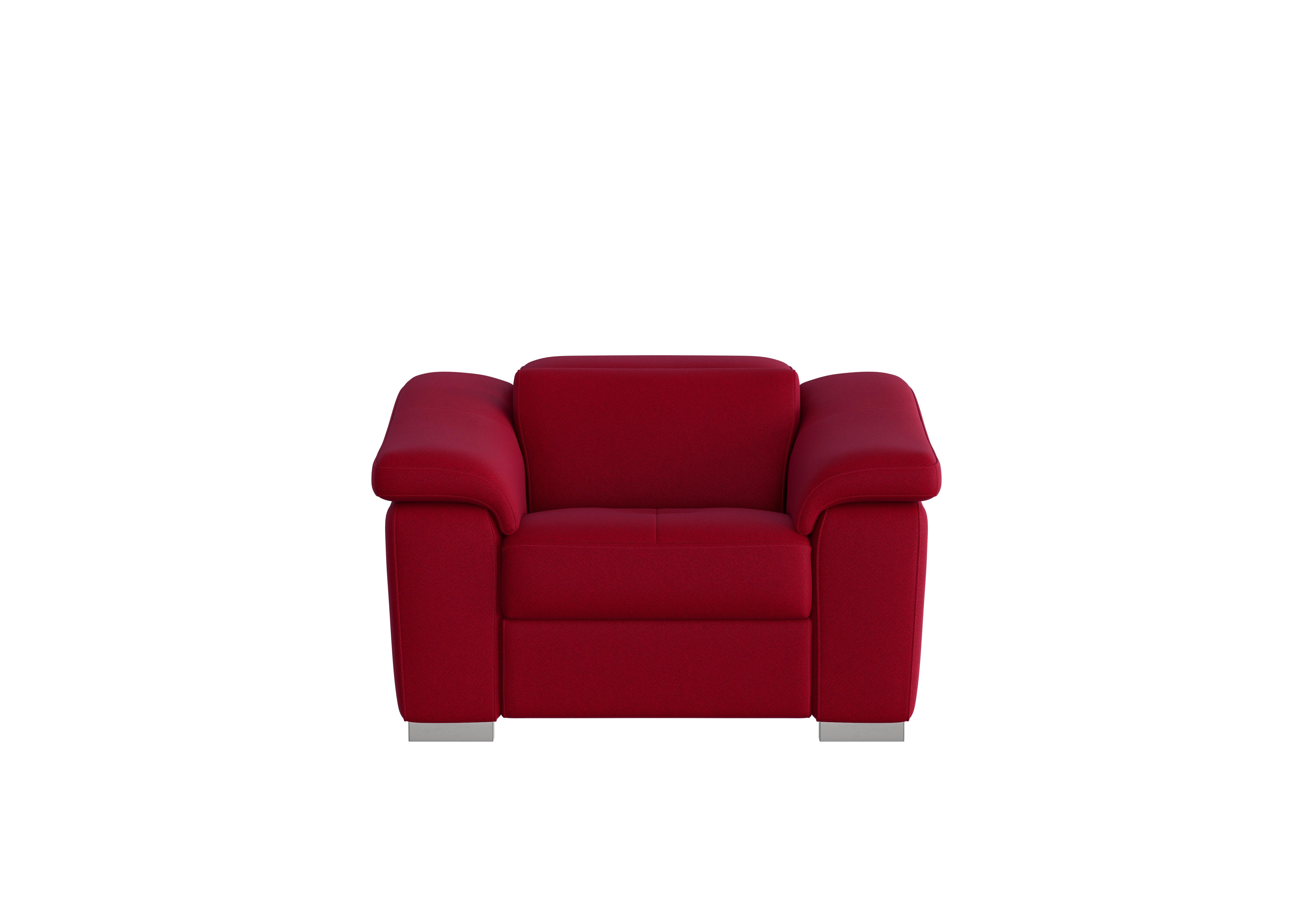 Galileo Fabric Armchair in Coupe Rosso 305 Ch on Furniture Village