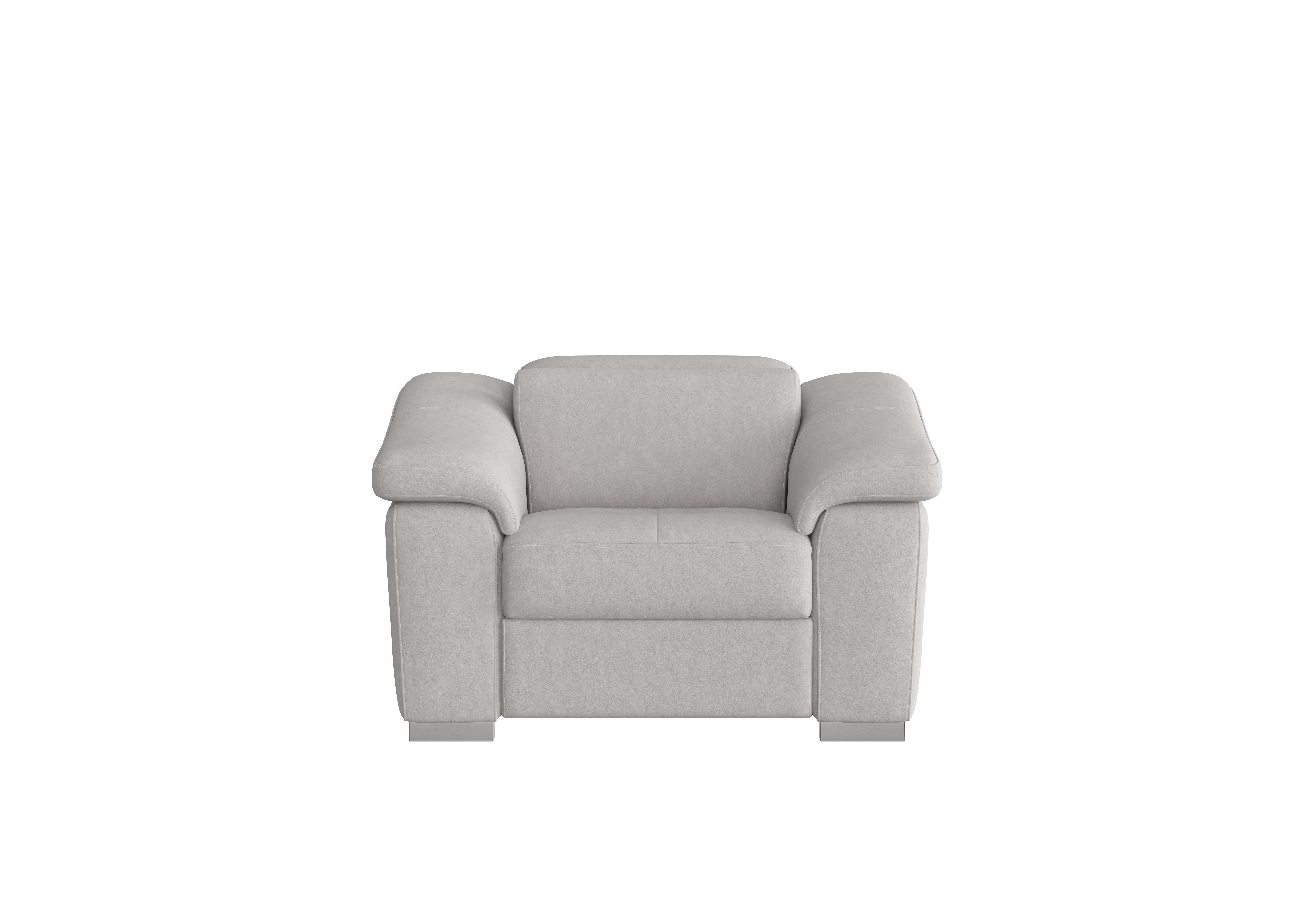 Galileo Fabric Armchair in Flambe Ghiaccio Ch on Furniture Village