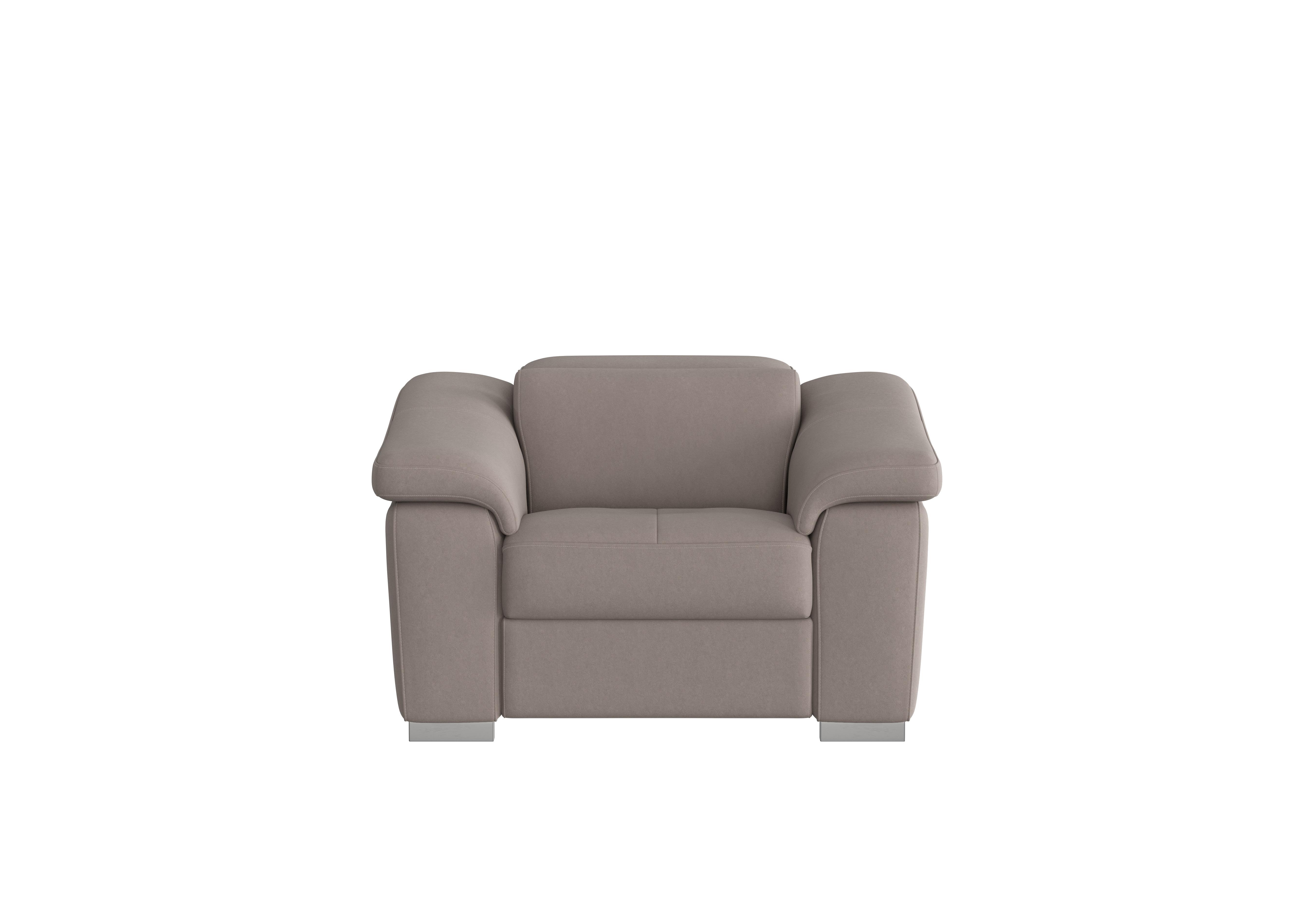 Galileo Fabric Armchair in Flambe Tortora Ch on Furniture Village