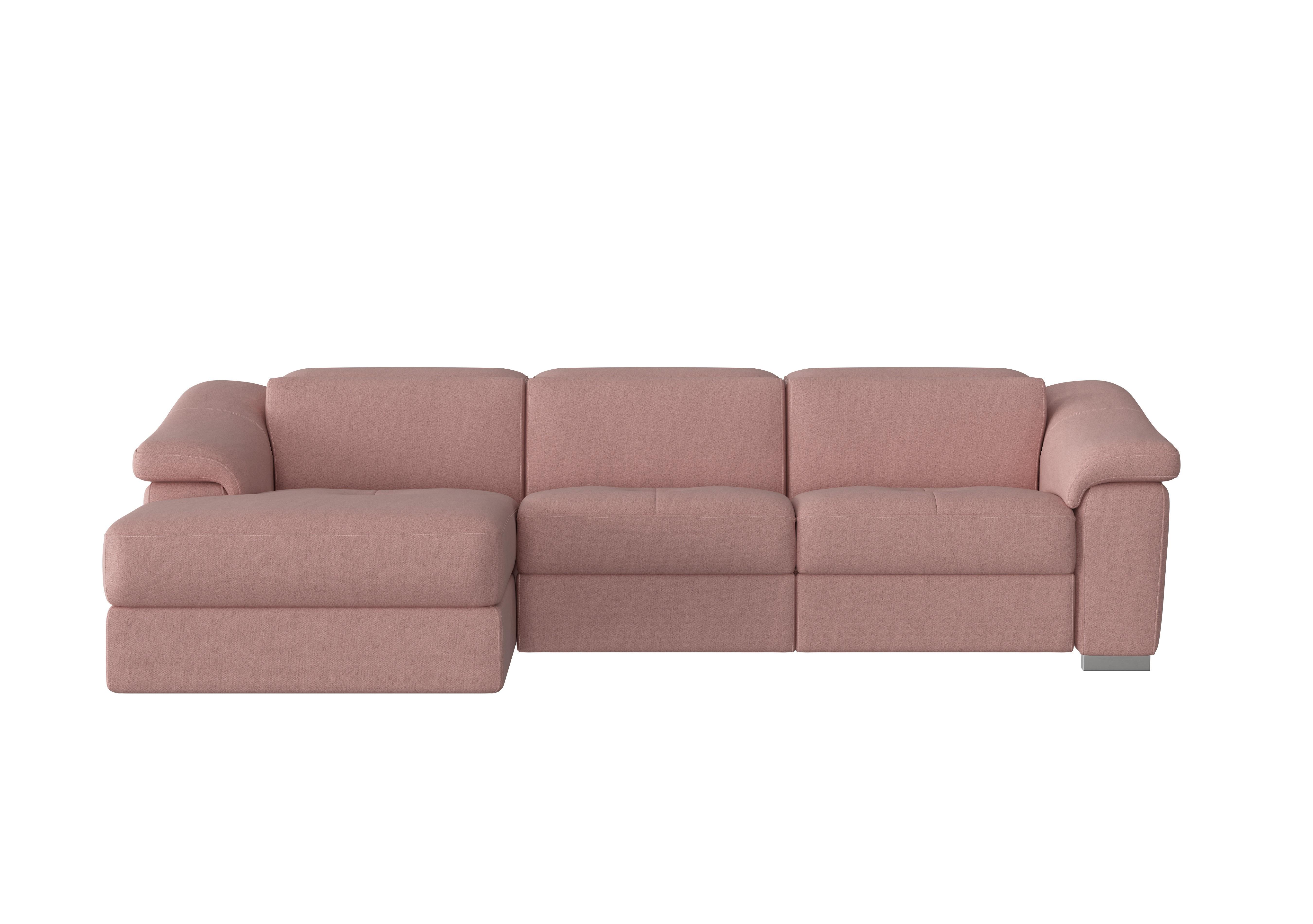 Galileo Fabric Chaise End Sofa in Fuente Coral Ch on Furniture Village