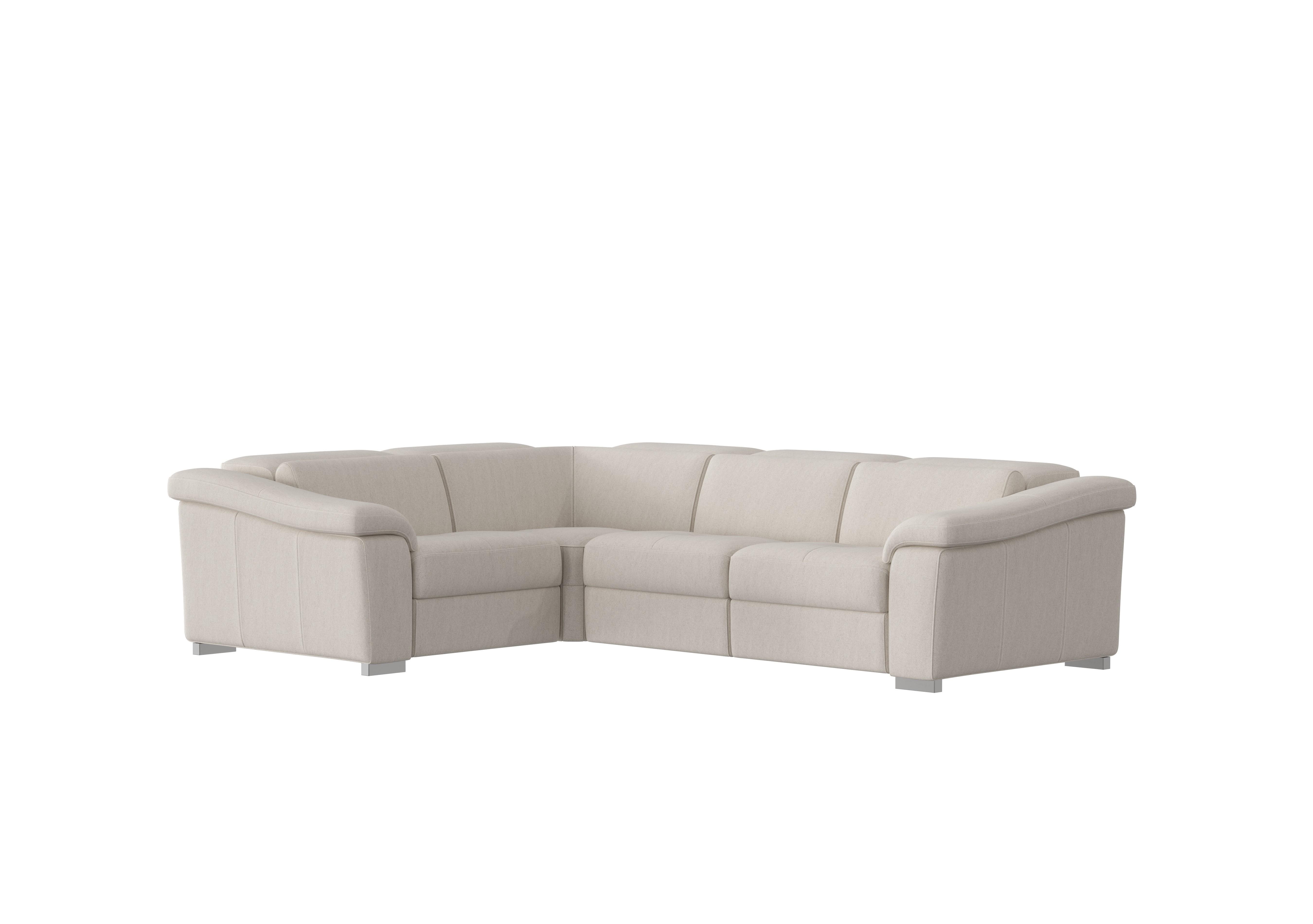 Galileo Fabric Corner Sofa in Fuente Beige Ch on Furniture Village