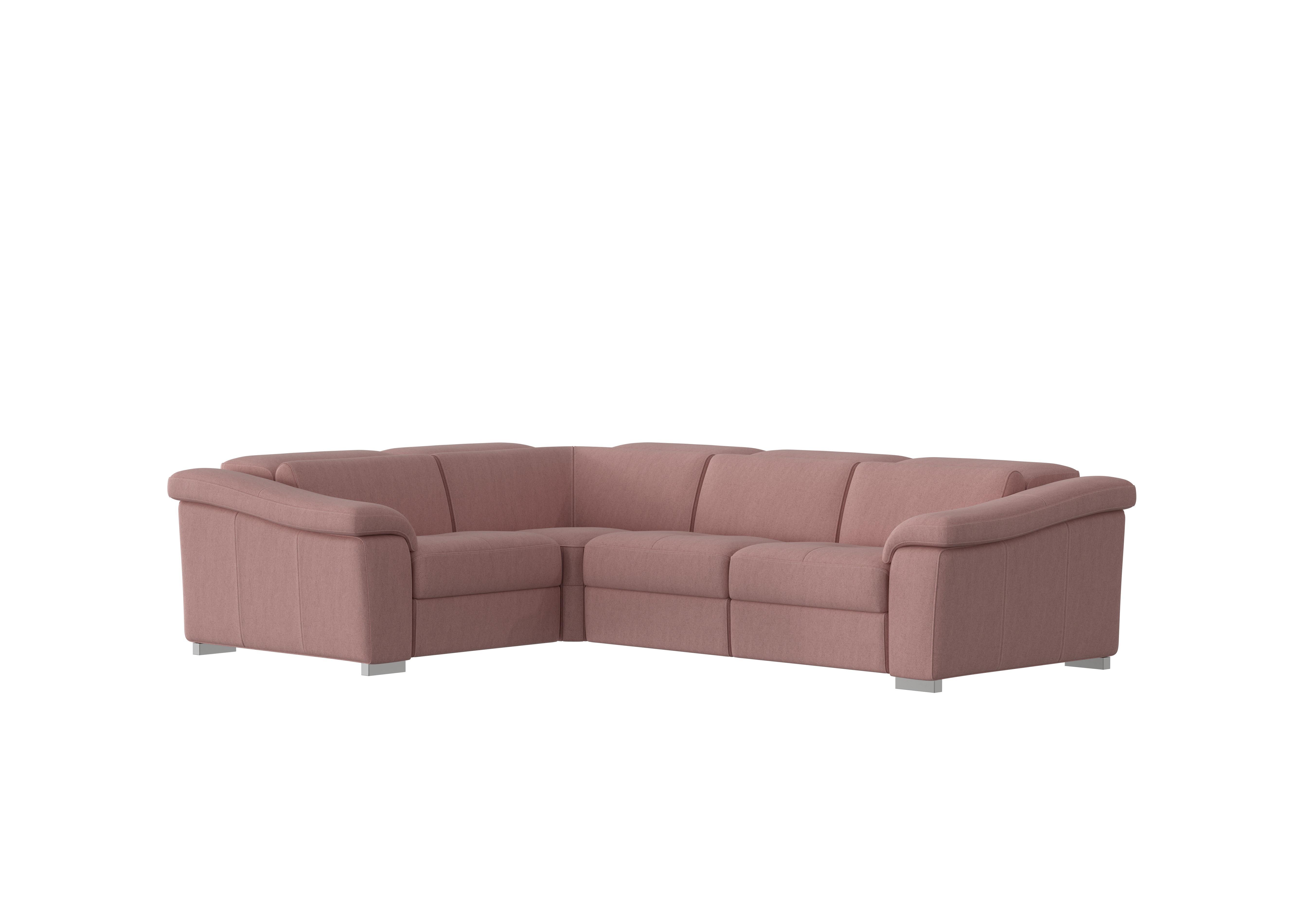 Galileo Fabric Corner Sofa in Fuente Coral Ch on Furniture Village