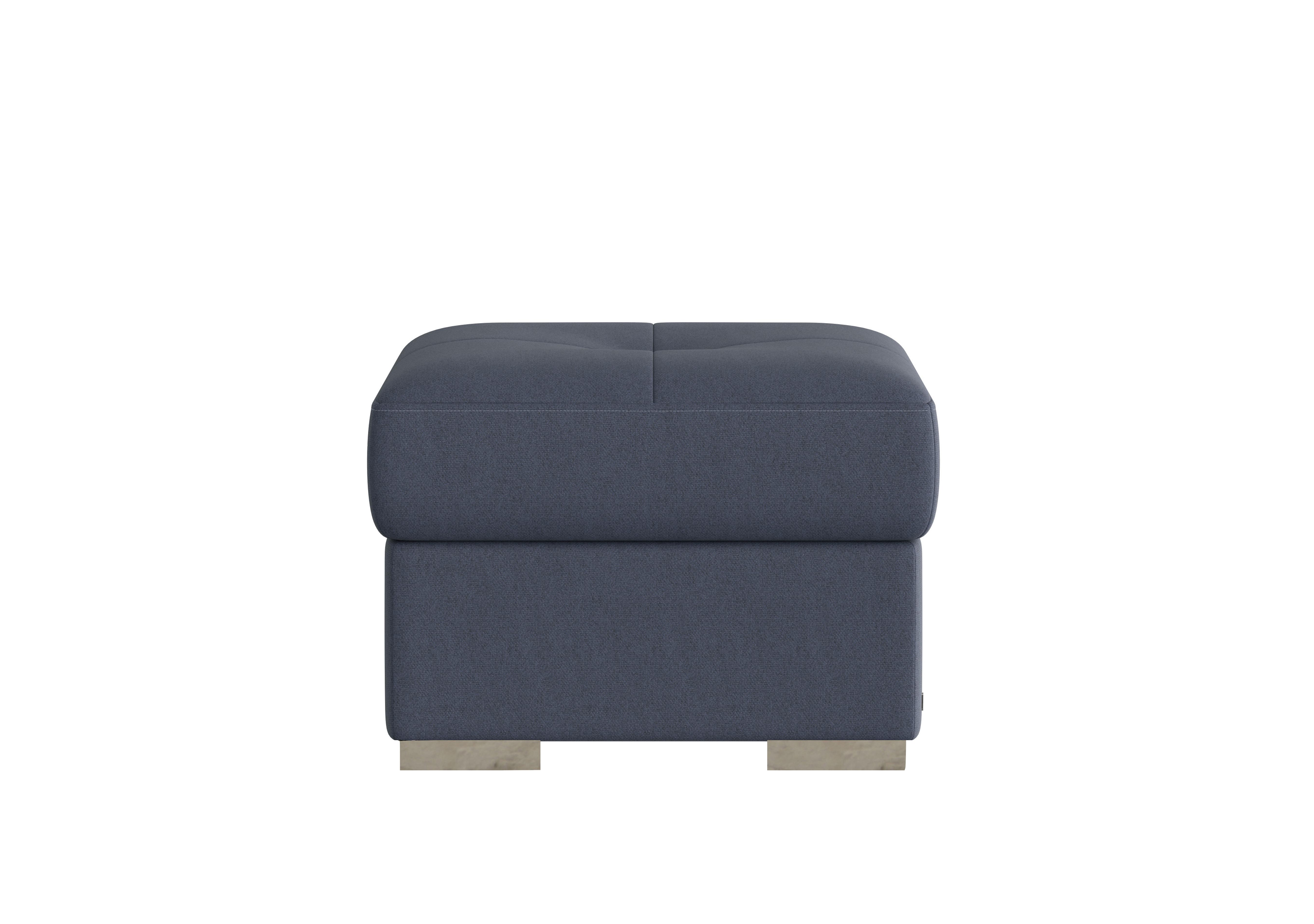 Galileo Fabric Storage Footstool in Fuente Ocean Ch on Furniture Village