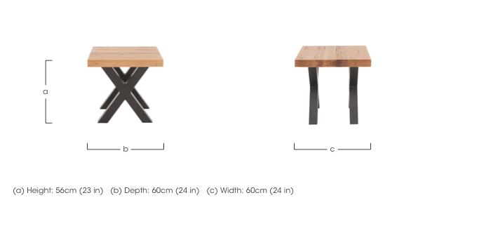 Terra Lamp Table in  on Furniture Village