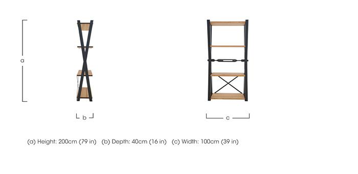 Terra Shelving Unit in  on Furniture Village