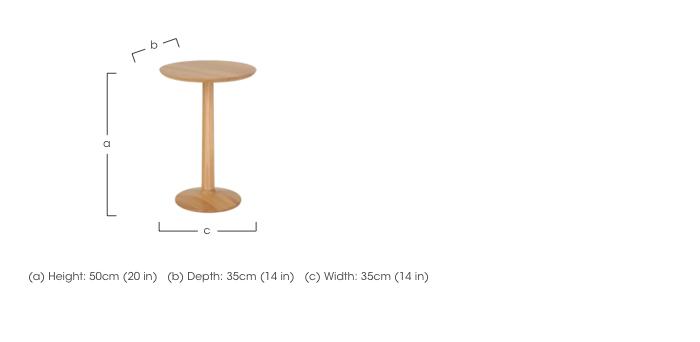 Ancona Medium Side Table in  on Furniture Village