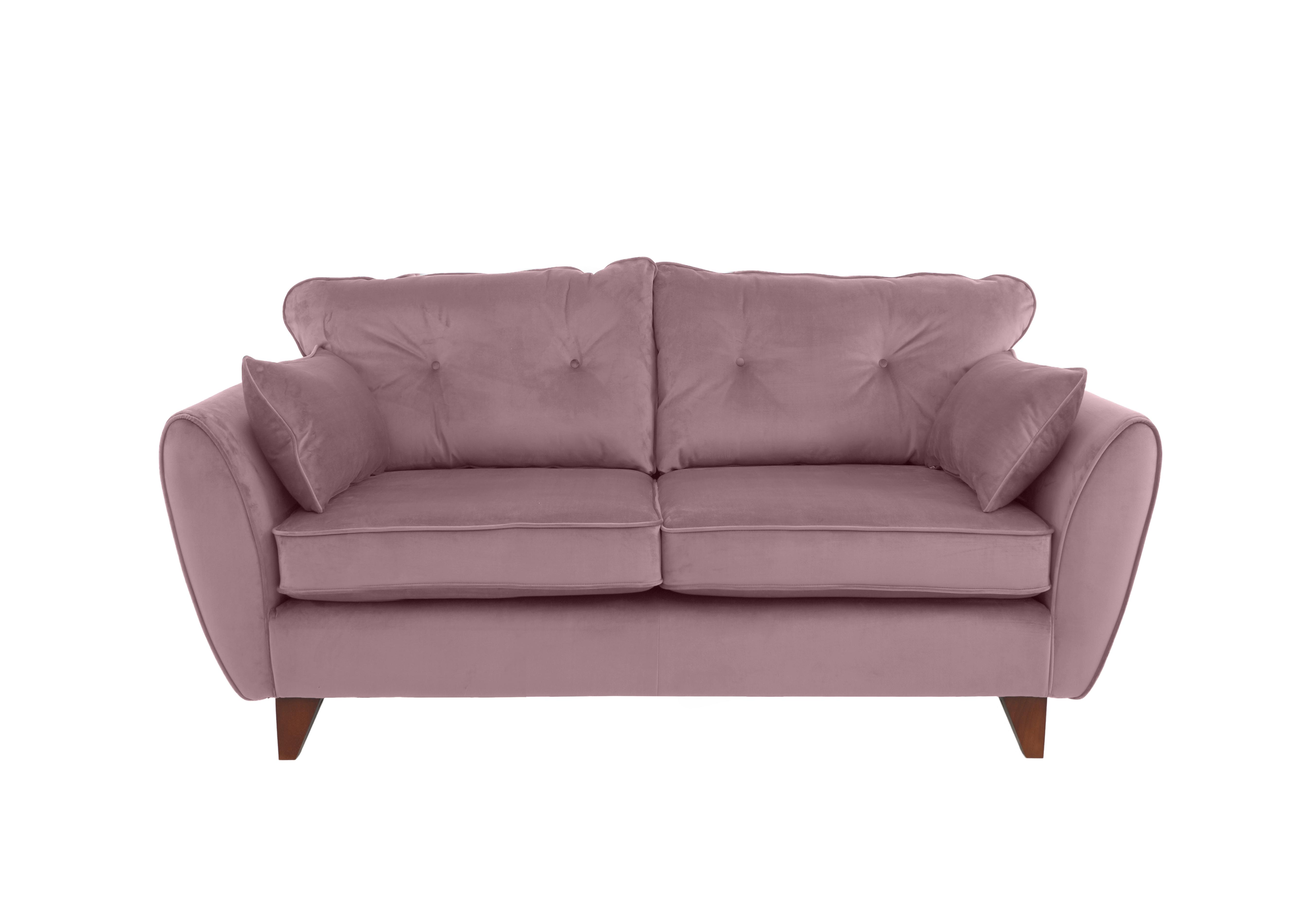 Felix 2 Seater Fabric Sofa in Lilac on Furniture Village