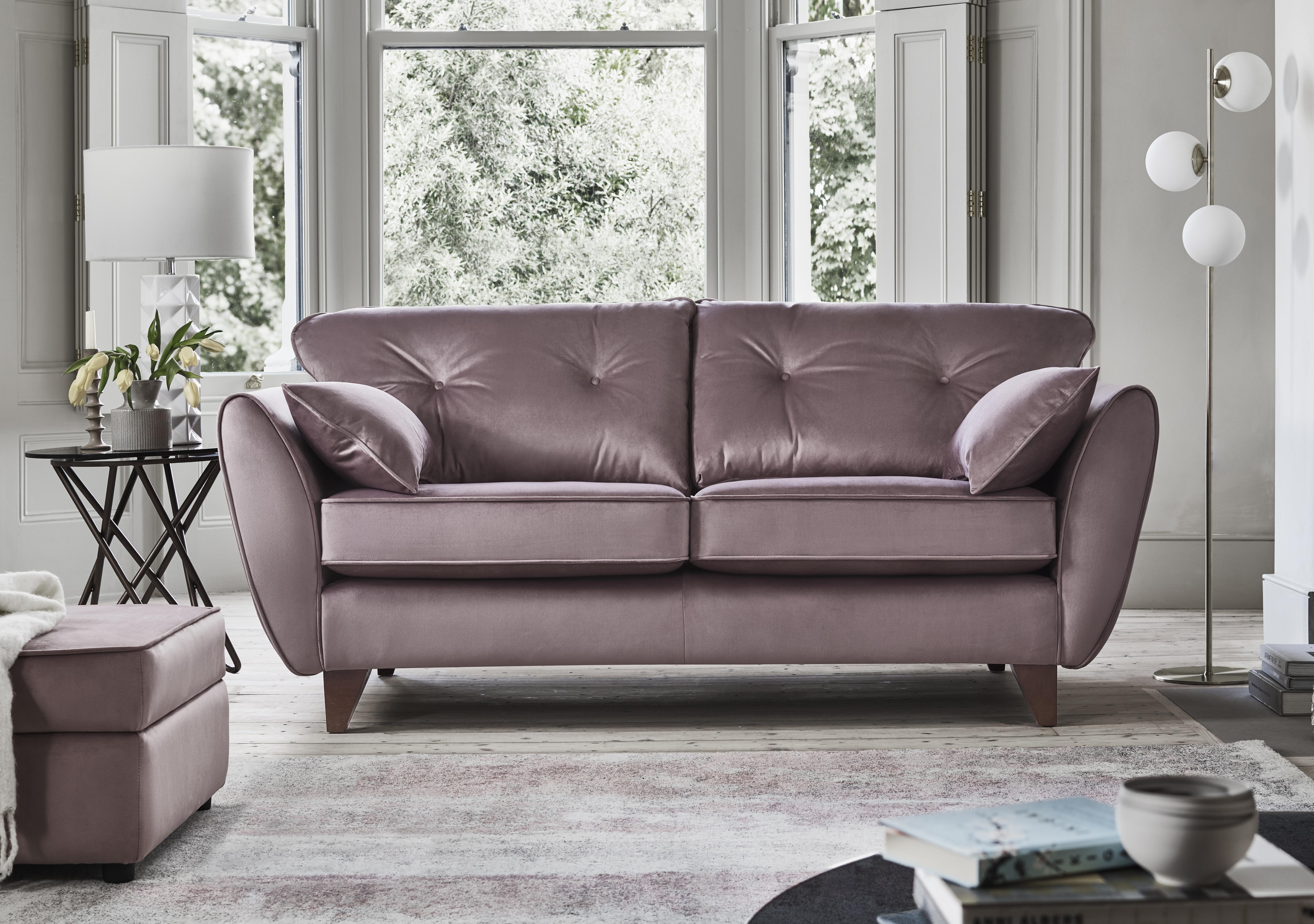 Felix 3 Seater Fabric Sofa in  on Furniture Village