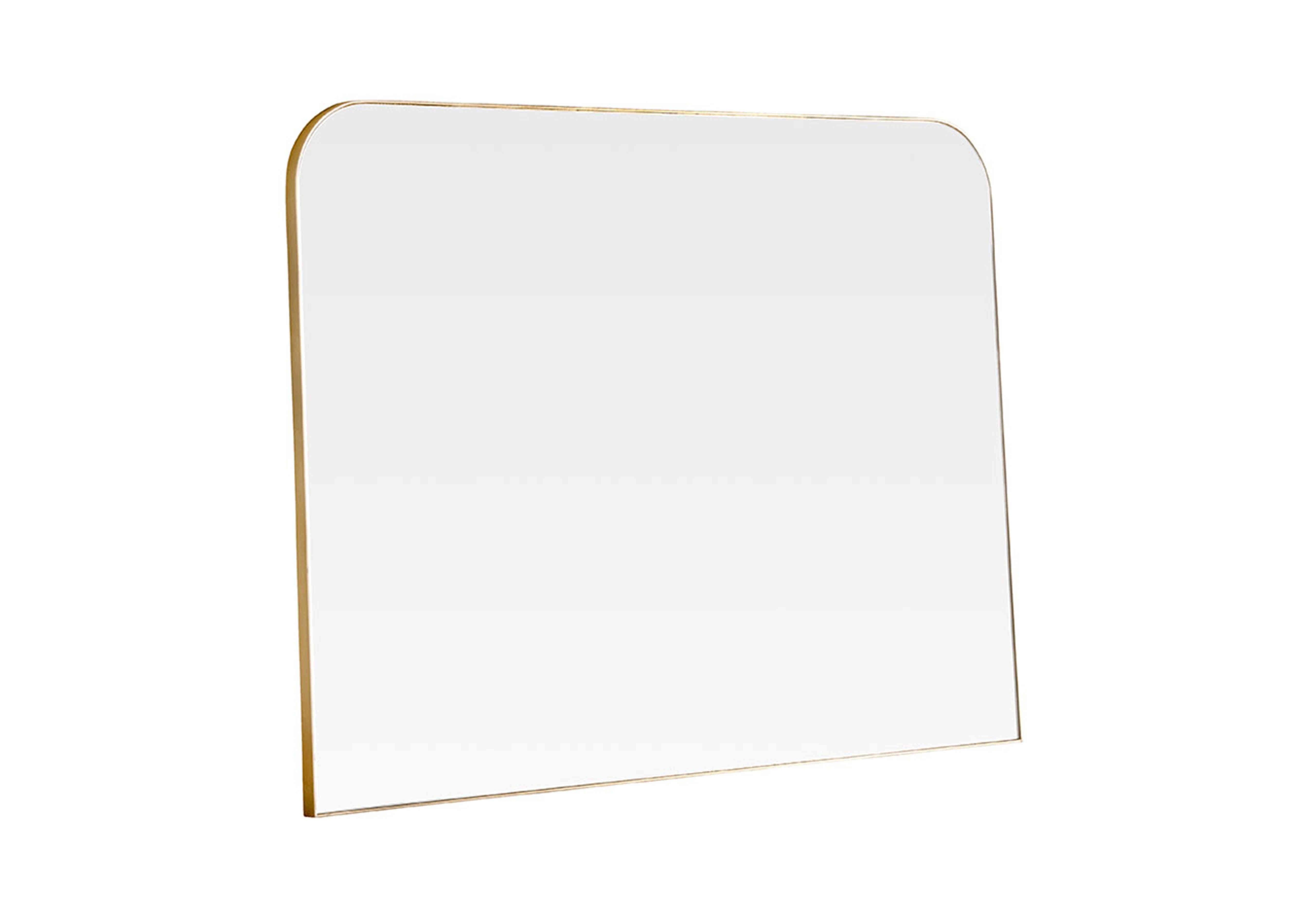 Larvik Mirror in Gold on Furniture Village