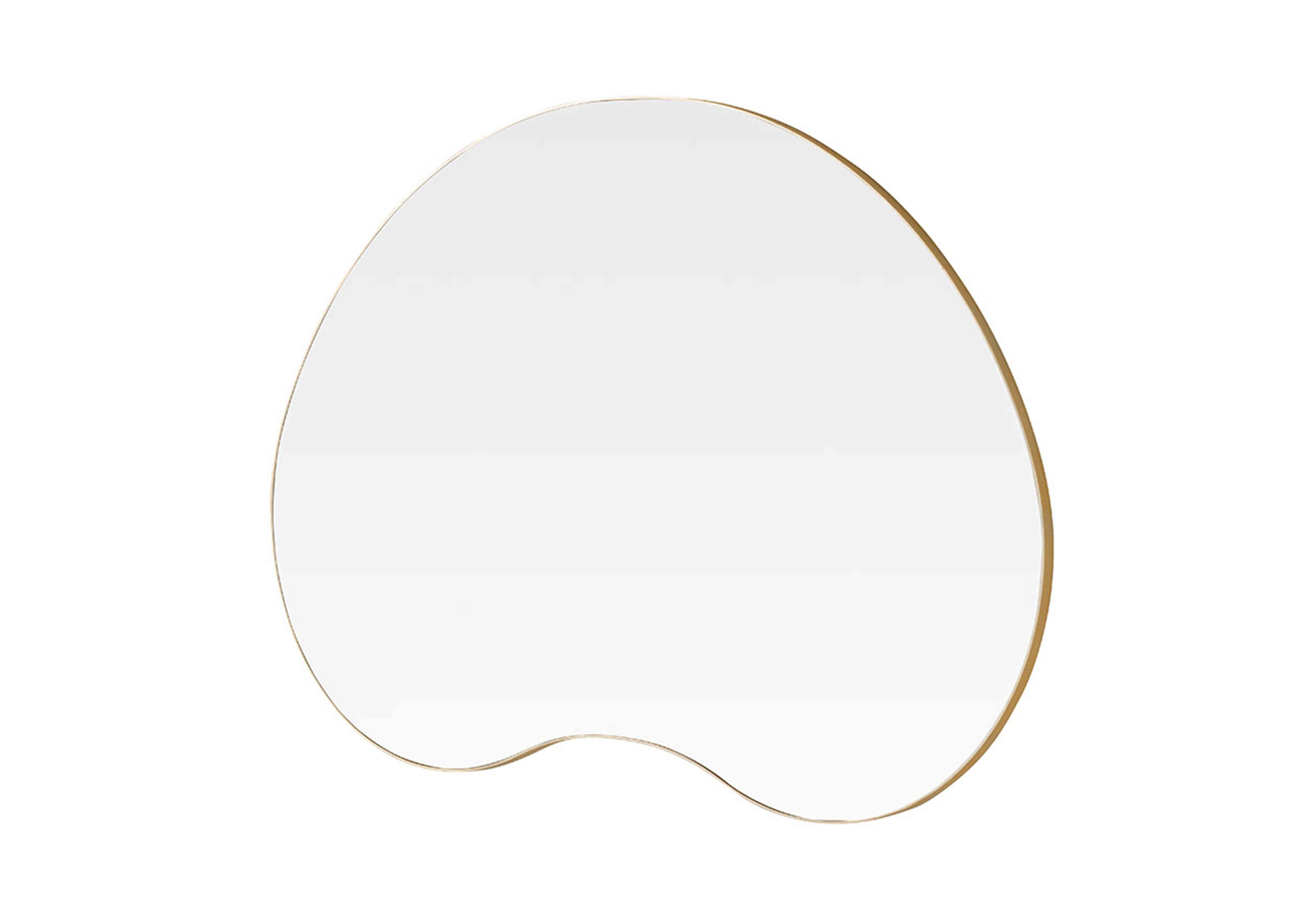 Oxie Mirror in Gold on Furniture Village