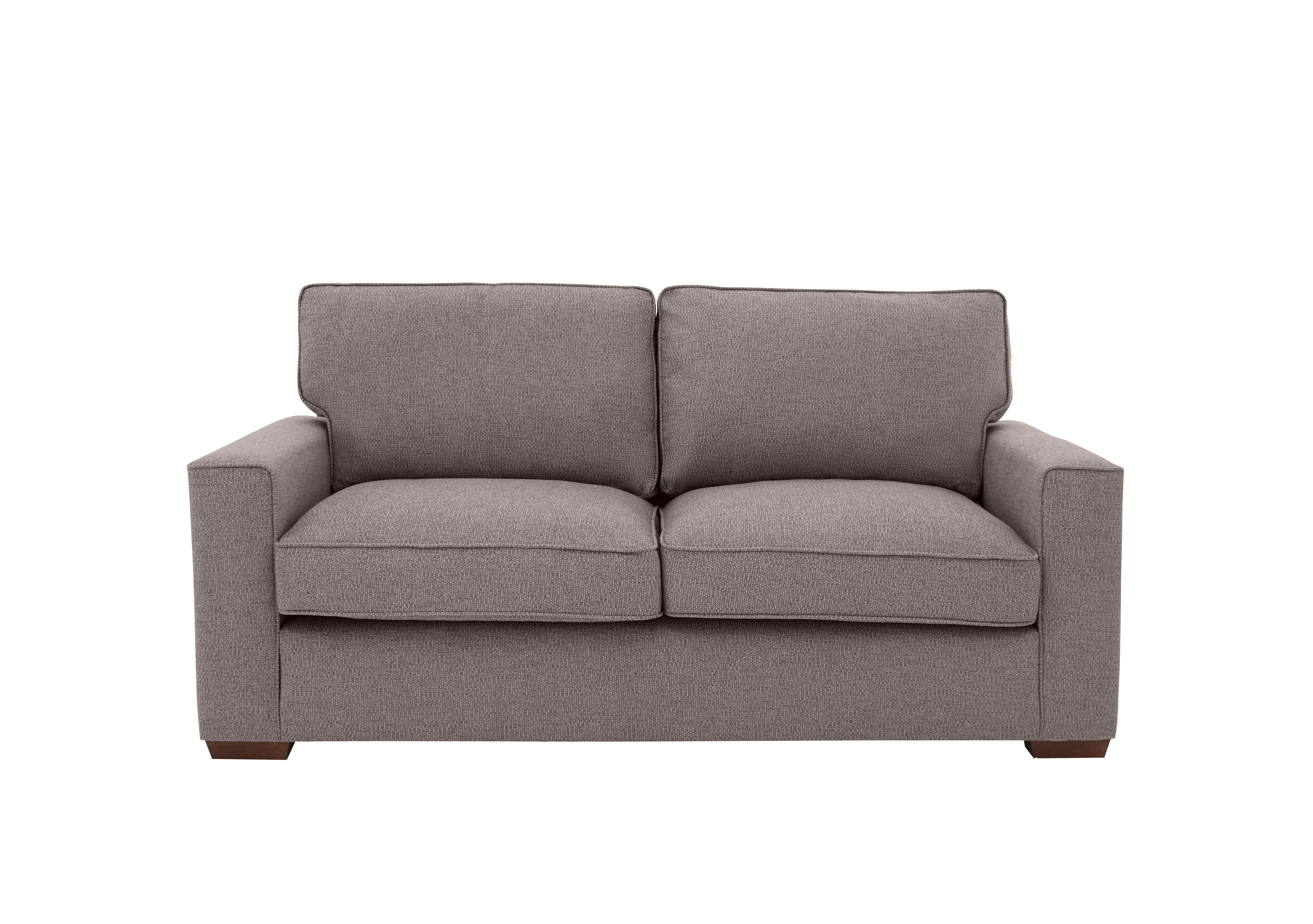 Cory 3 Seater Fabric Classic Back Sofa in Dallas Taupe on Furniture Village